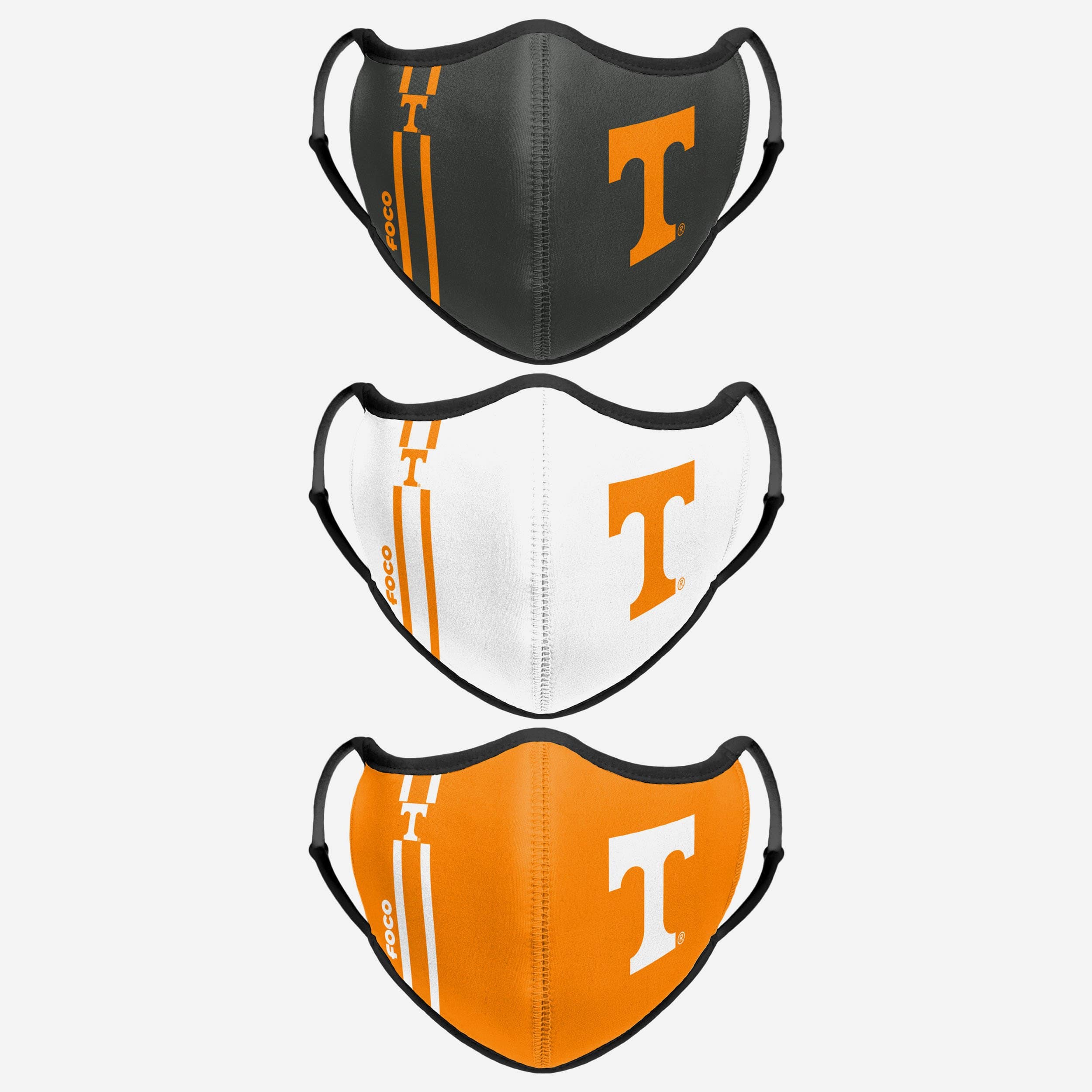 Tennessee Volunteers 3-Pack Sports Face Cover - Represent Your Team in Style!