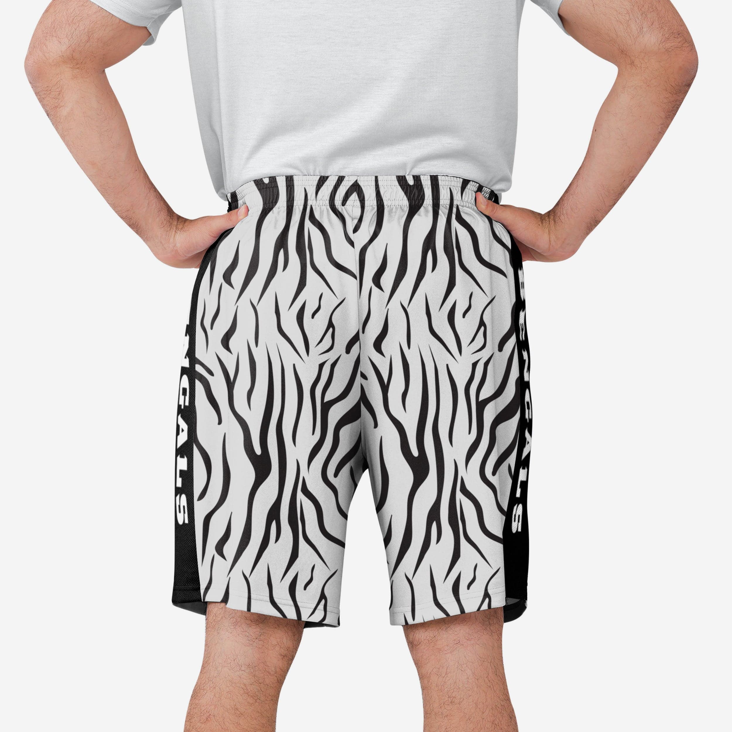 Exciting Cincinnati Bengals White Stripe Training Shorts