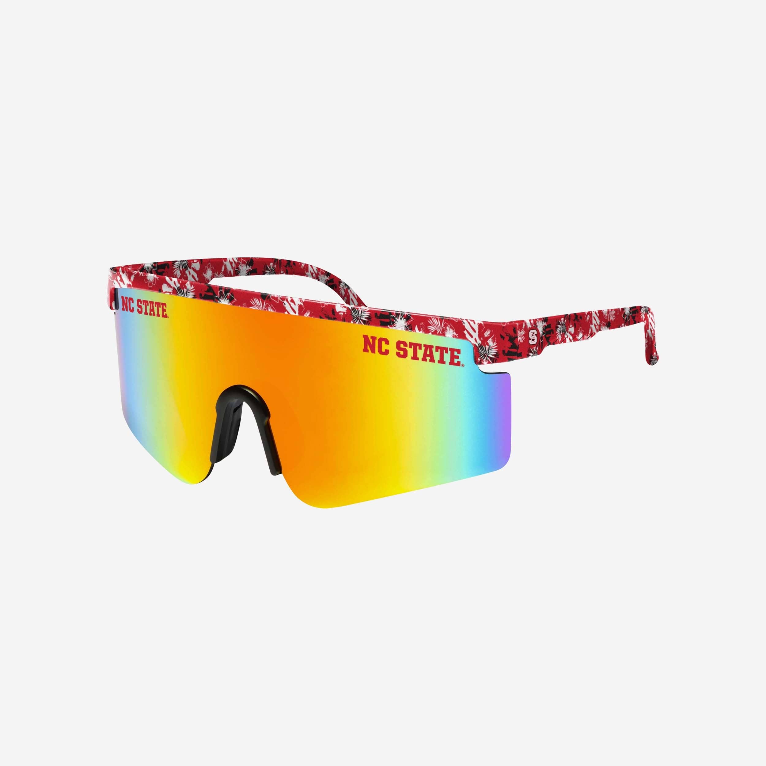 NC State Wolfpack Floral Fashionable Large Frame Sunglasses