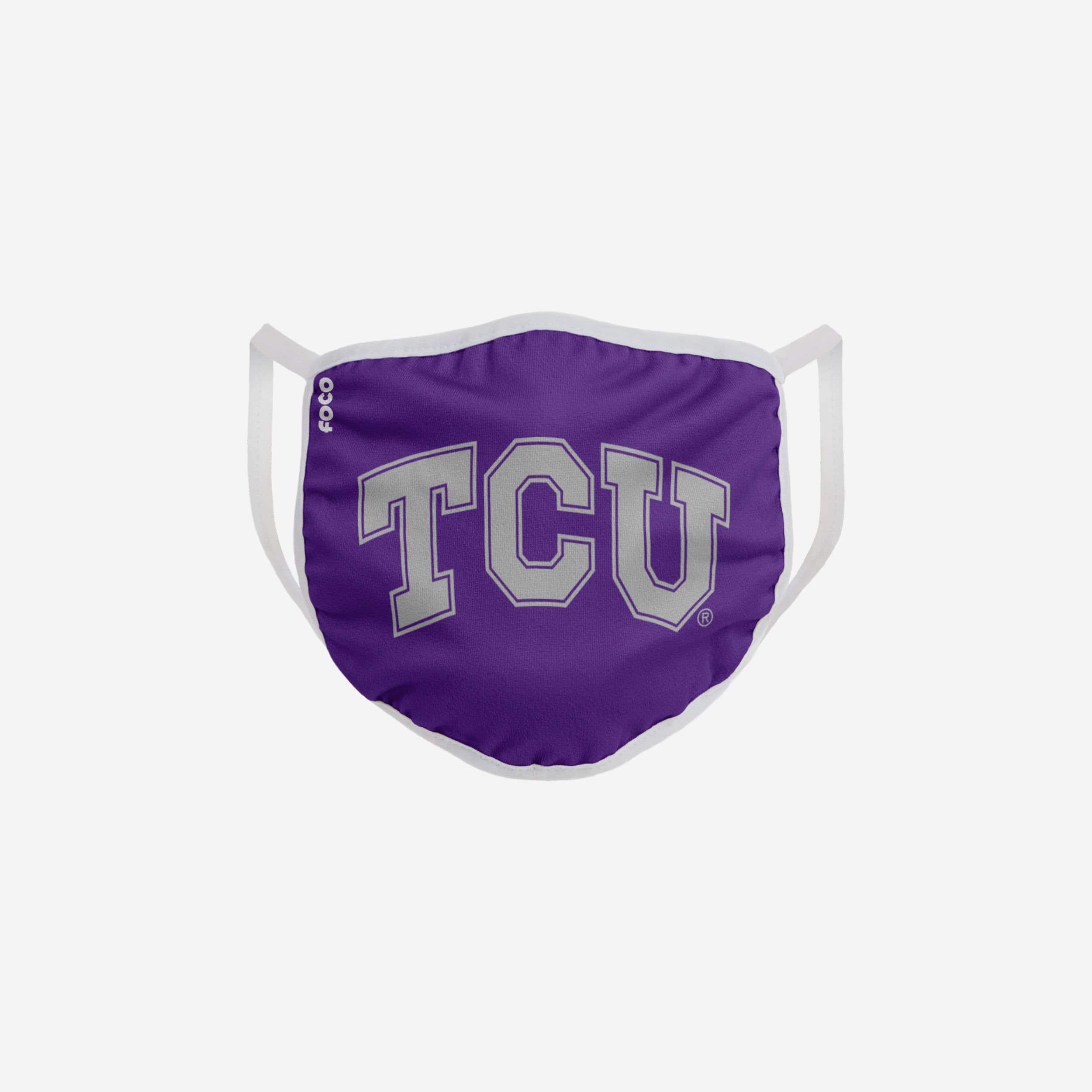 TCU Horned Frogs Stunning Solid Big Logo Face Cover
