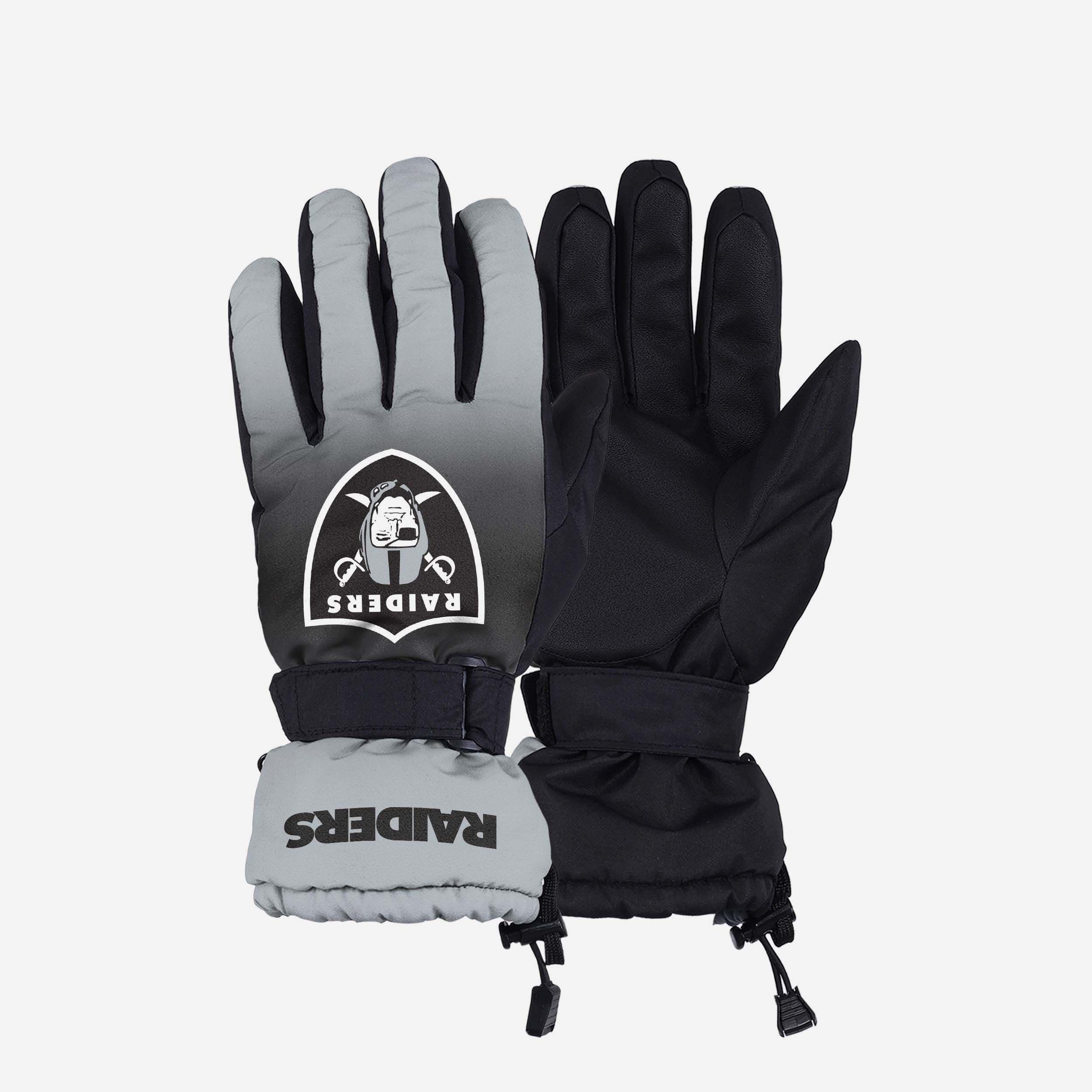 Las Vegas Raiders Gradient Big Logo Super-Warm Insulated Gloves