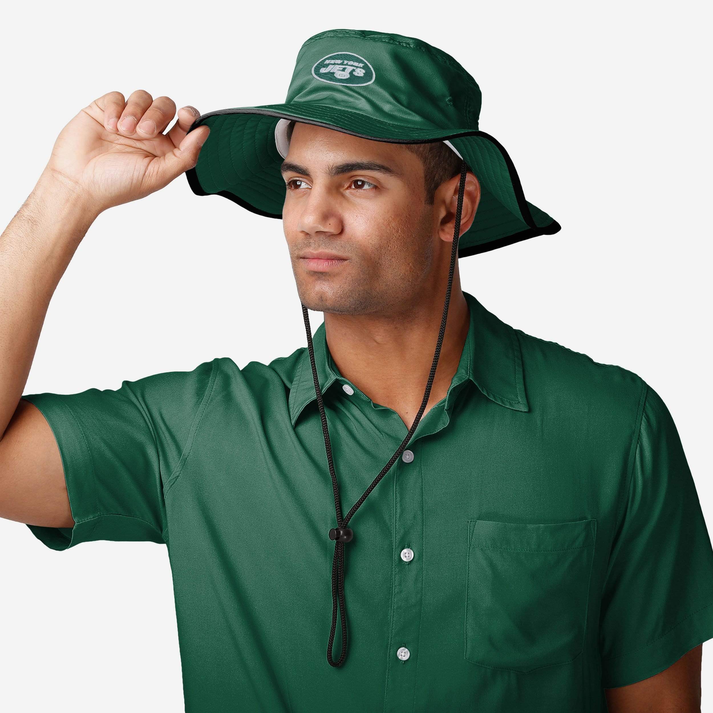 New York Jets Stylish Solid Boonie Hat - Show Your Team Spirit!