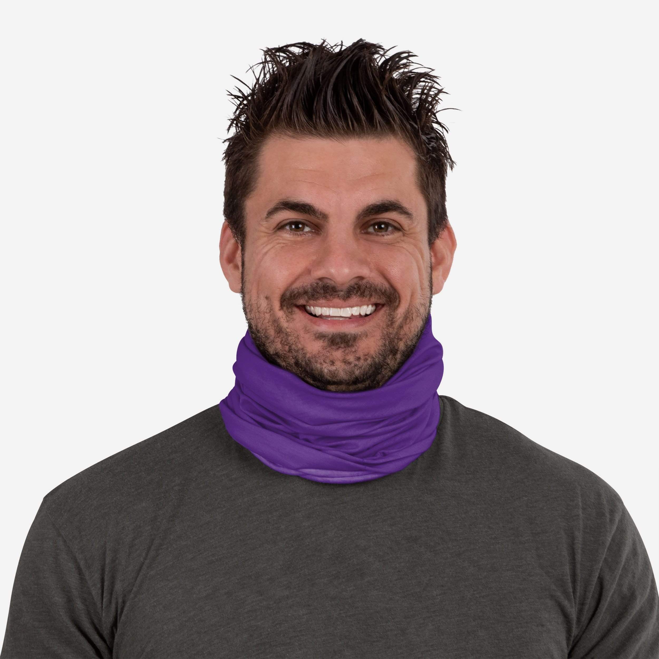 TCU Horned Frogs Mini Print Logo Gaiter Scarf - Show Your Team Spirit!