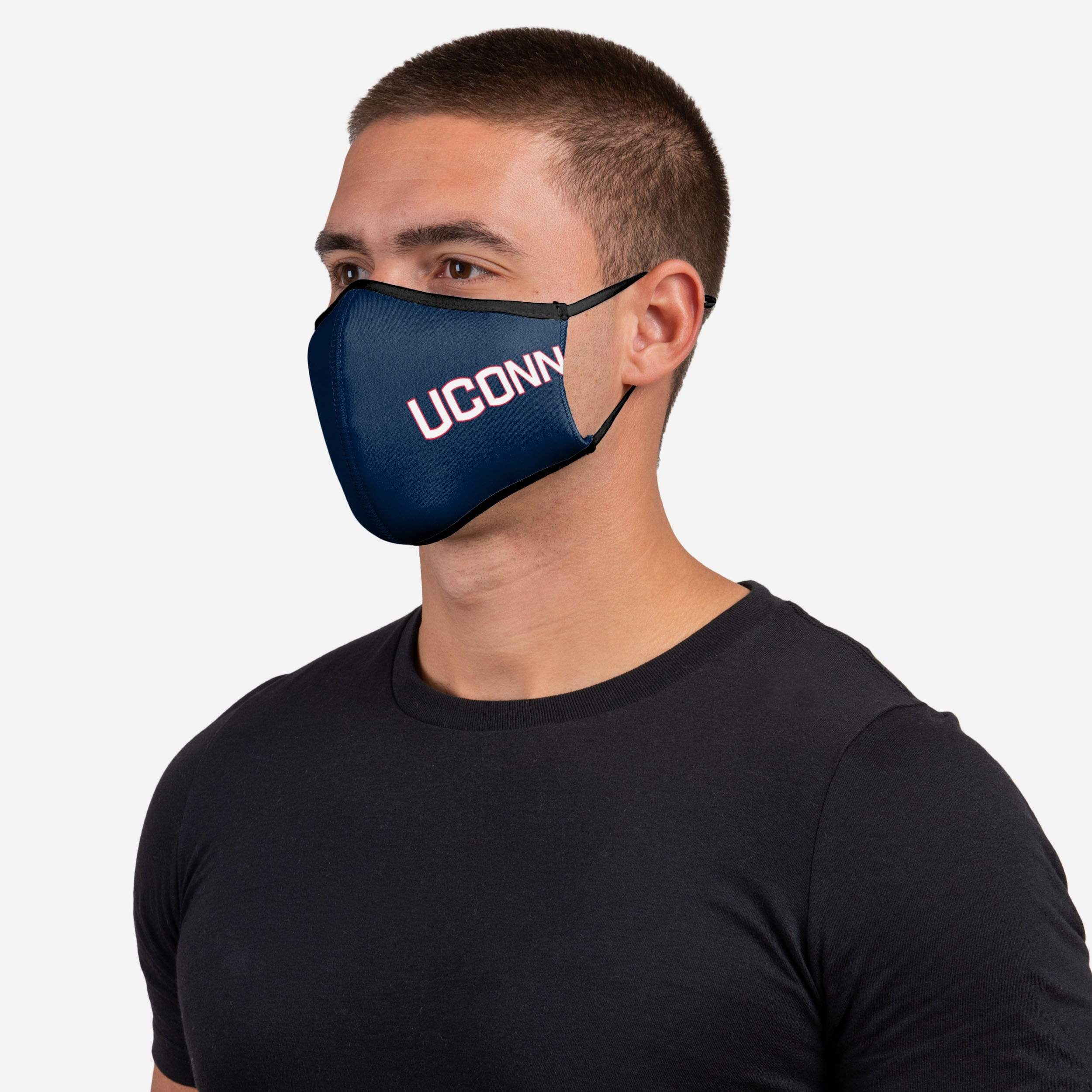 UConn Huskies Sports 3-Pack Face Covers - Show Your Team Spirit!