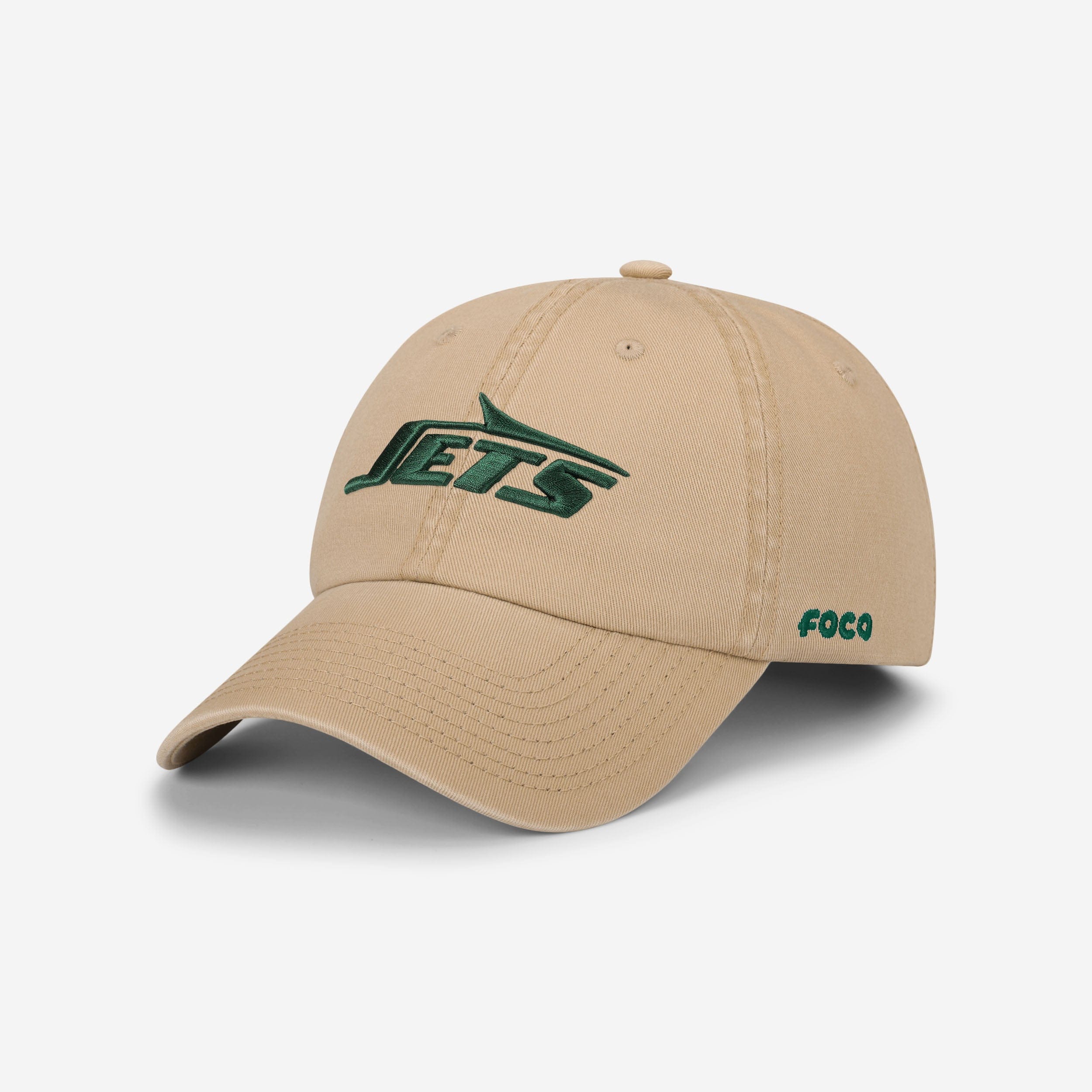 New York Jets Must-Have Khaki Primary Logo Casual Cap