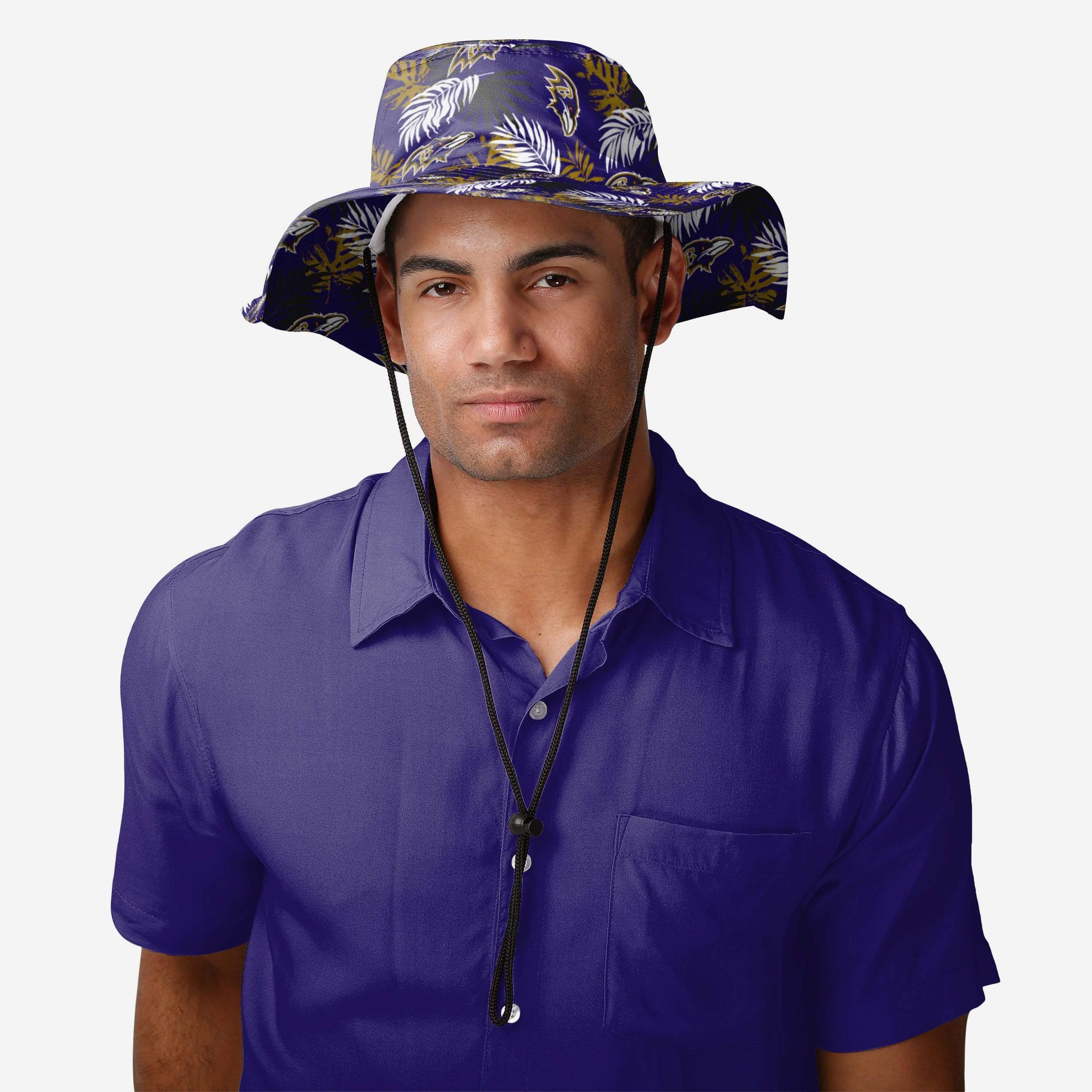 Baltimore Ravens Floral Boonie Hat - Stay Cool in Style!