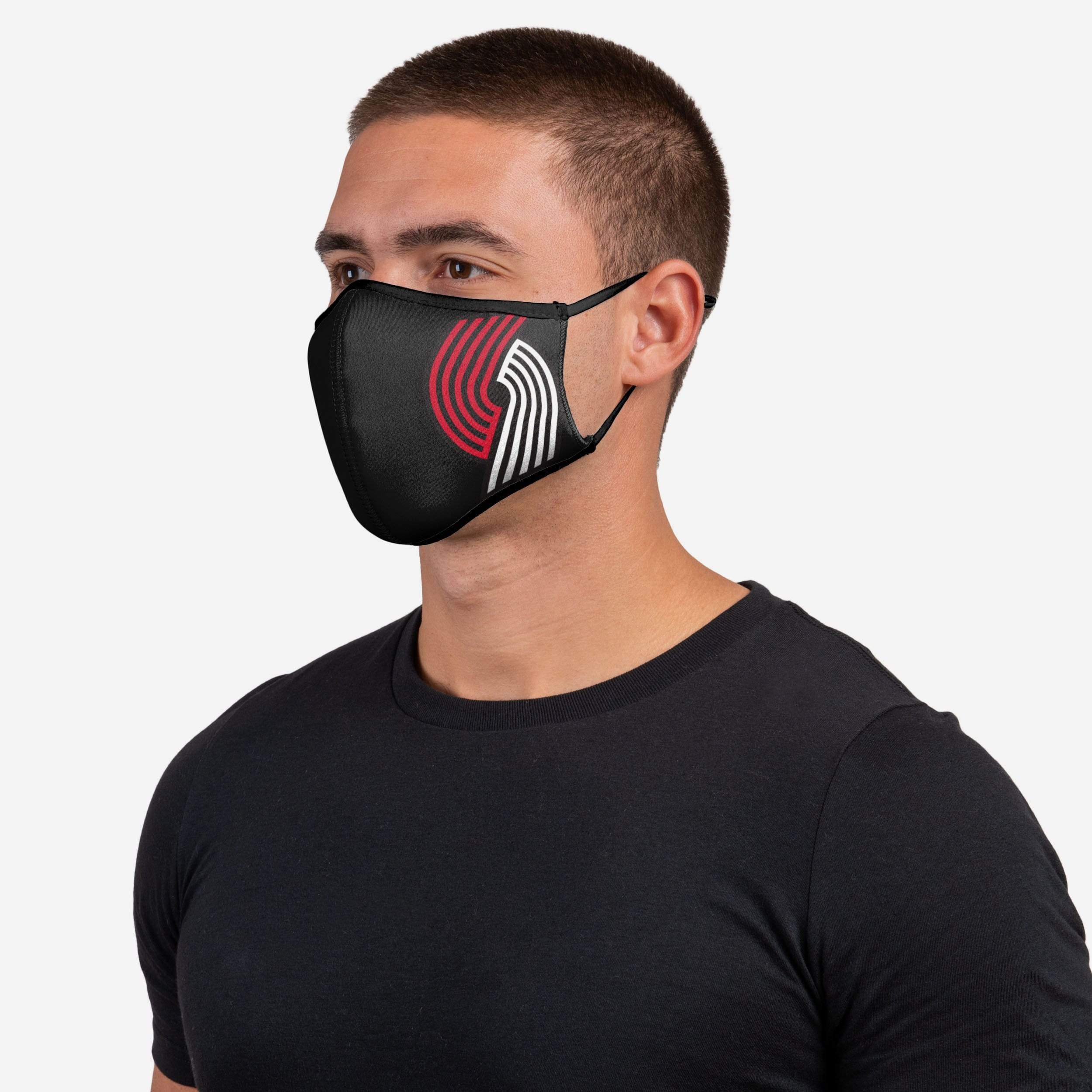 Portland Trail Blazers 3-Pack Sports Face Covers - Represent Your Team in Style!