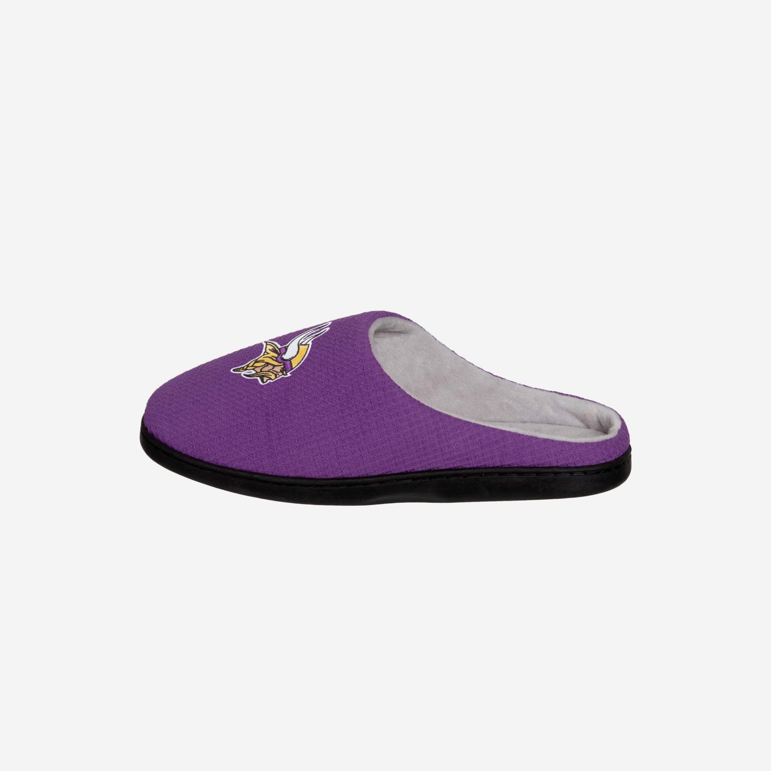 Minnesota Vikings Dreamy Memory Foam Slide Slippers
