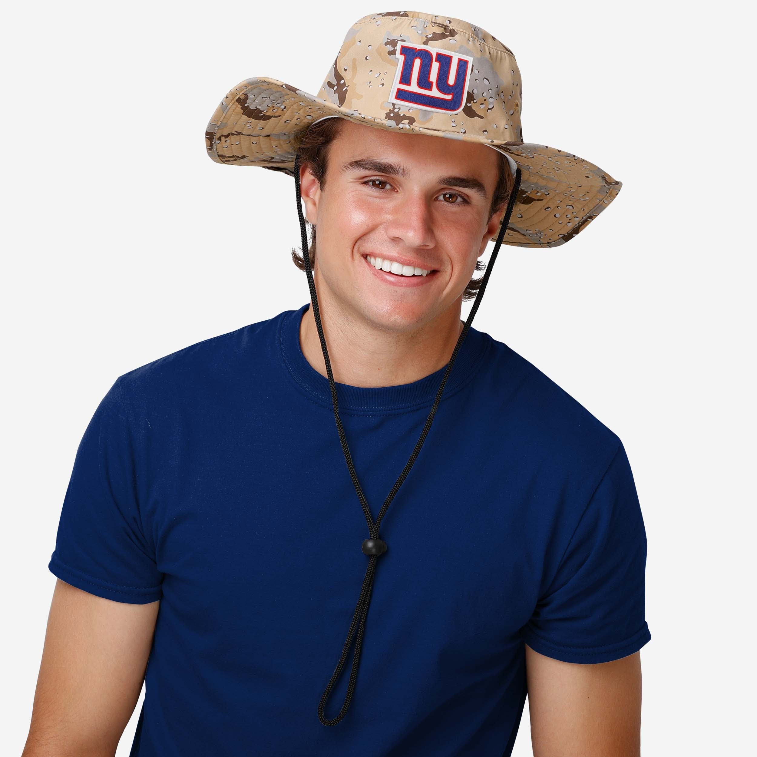 New York Giants Dark Desert Camo Boonie Hat - A Stylish Team Spirit Essential