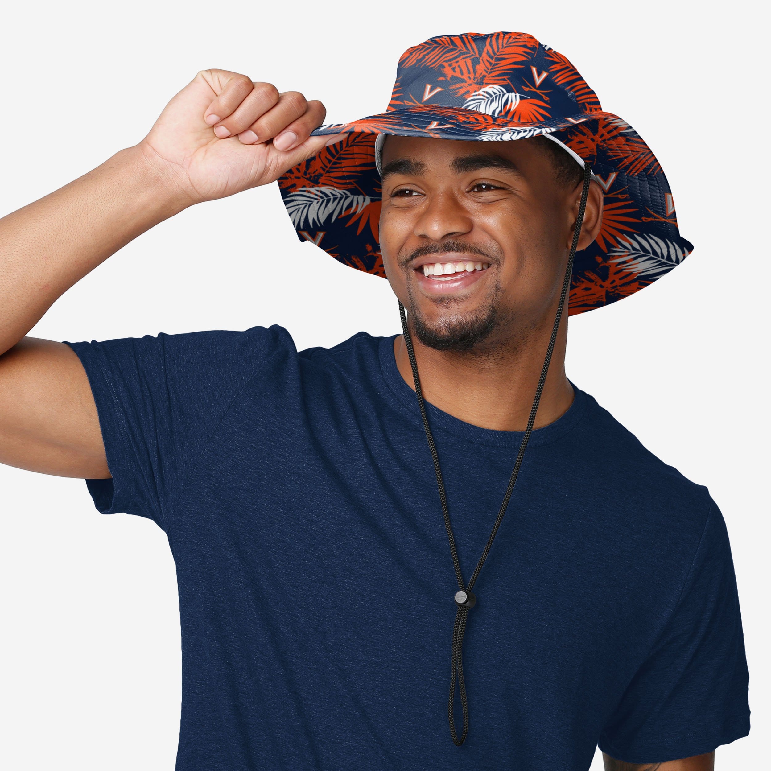 Stylish Virginia Cavaliers Floral Boonie Hat - Stay Cool in Style!