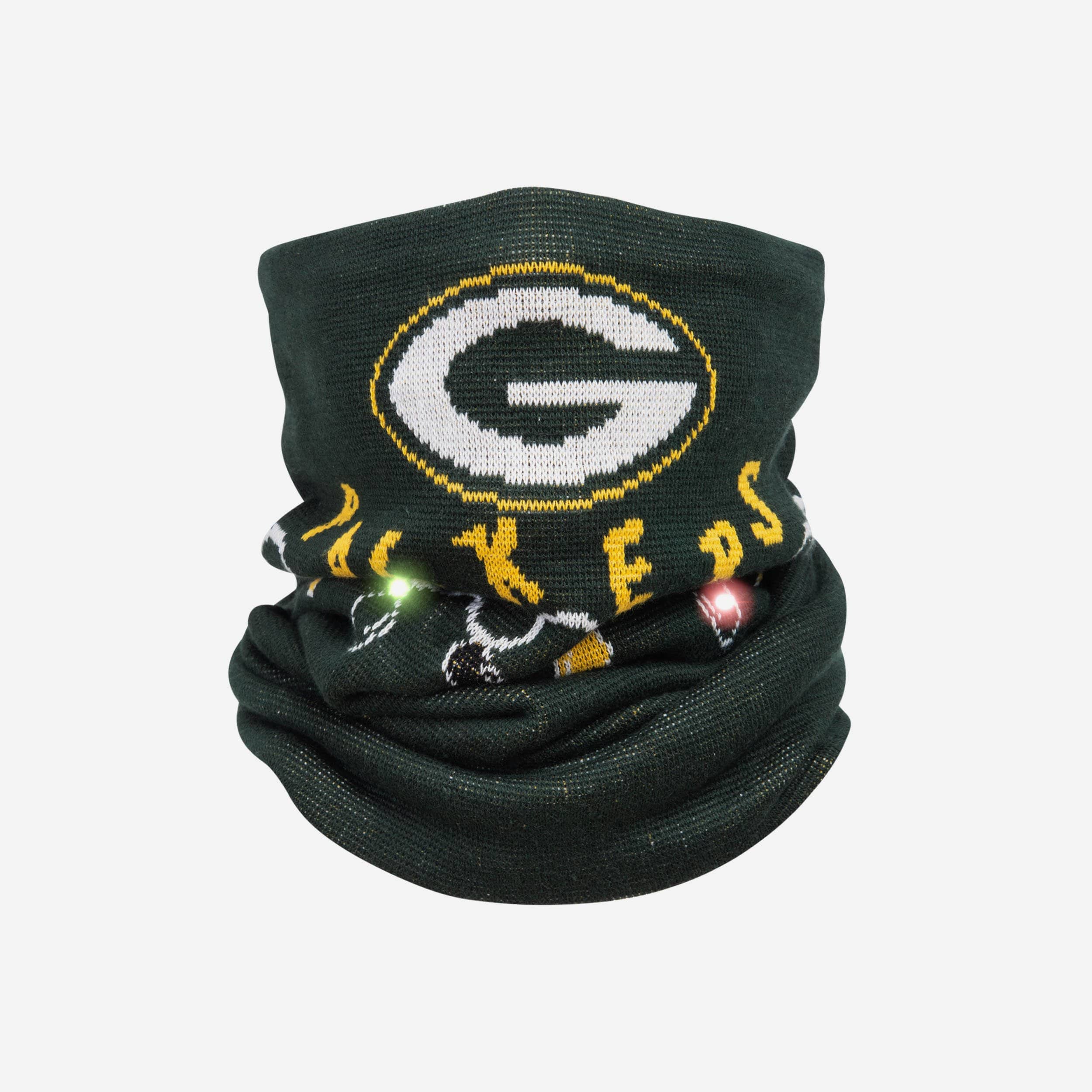 Green Bay Packers Light-Up Knit Gaiter Scarf: A Must-Have for Fans!