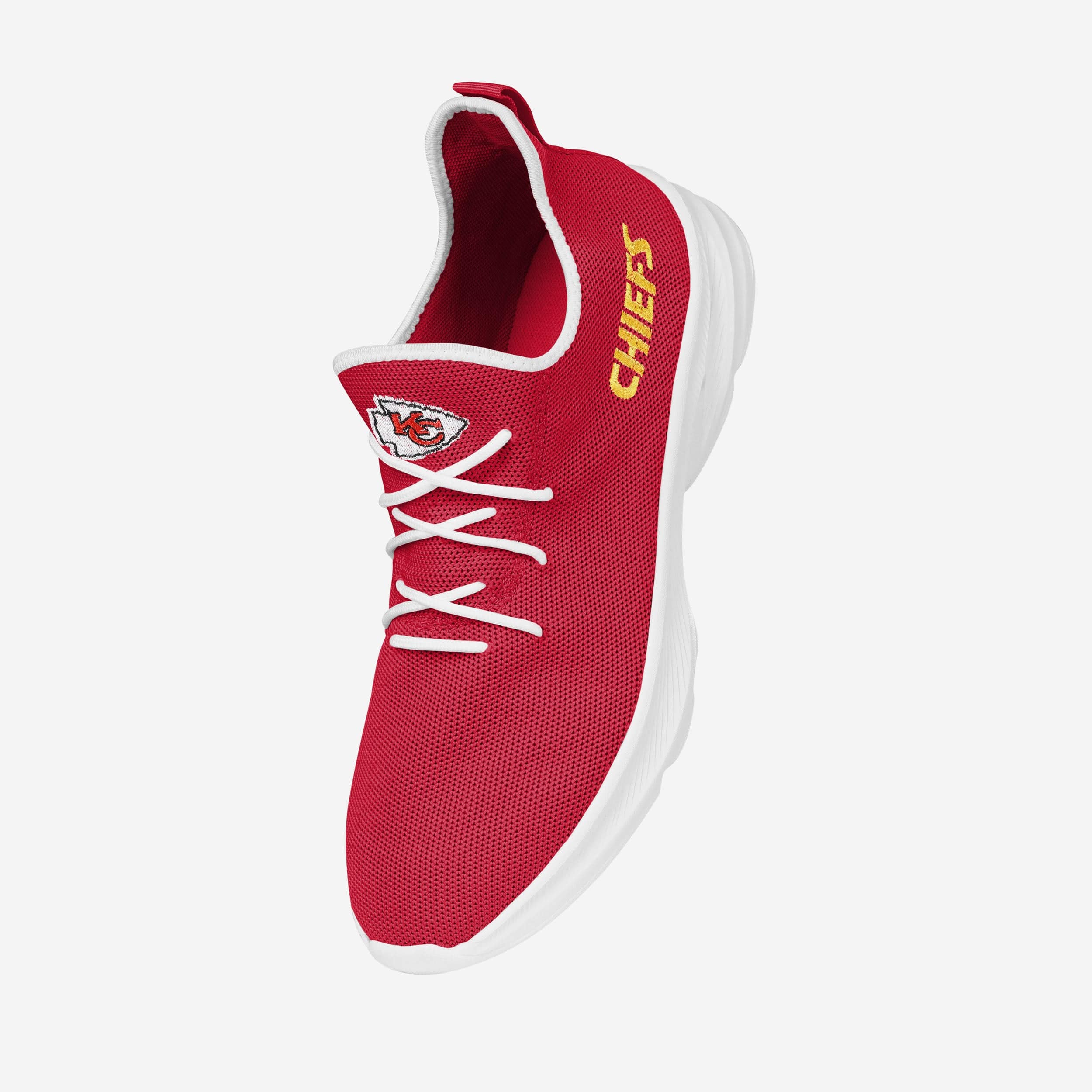 Kansas City Chiefs Stylish Team Color Sneakers