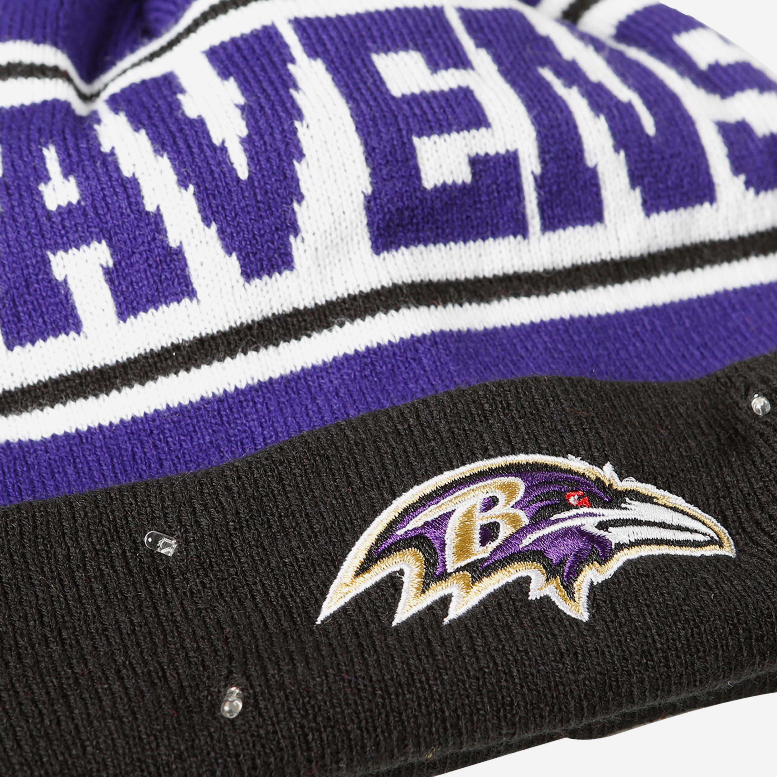 Baltimore Ravens Snow-Stealing Light-Up Beanie