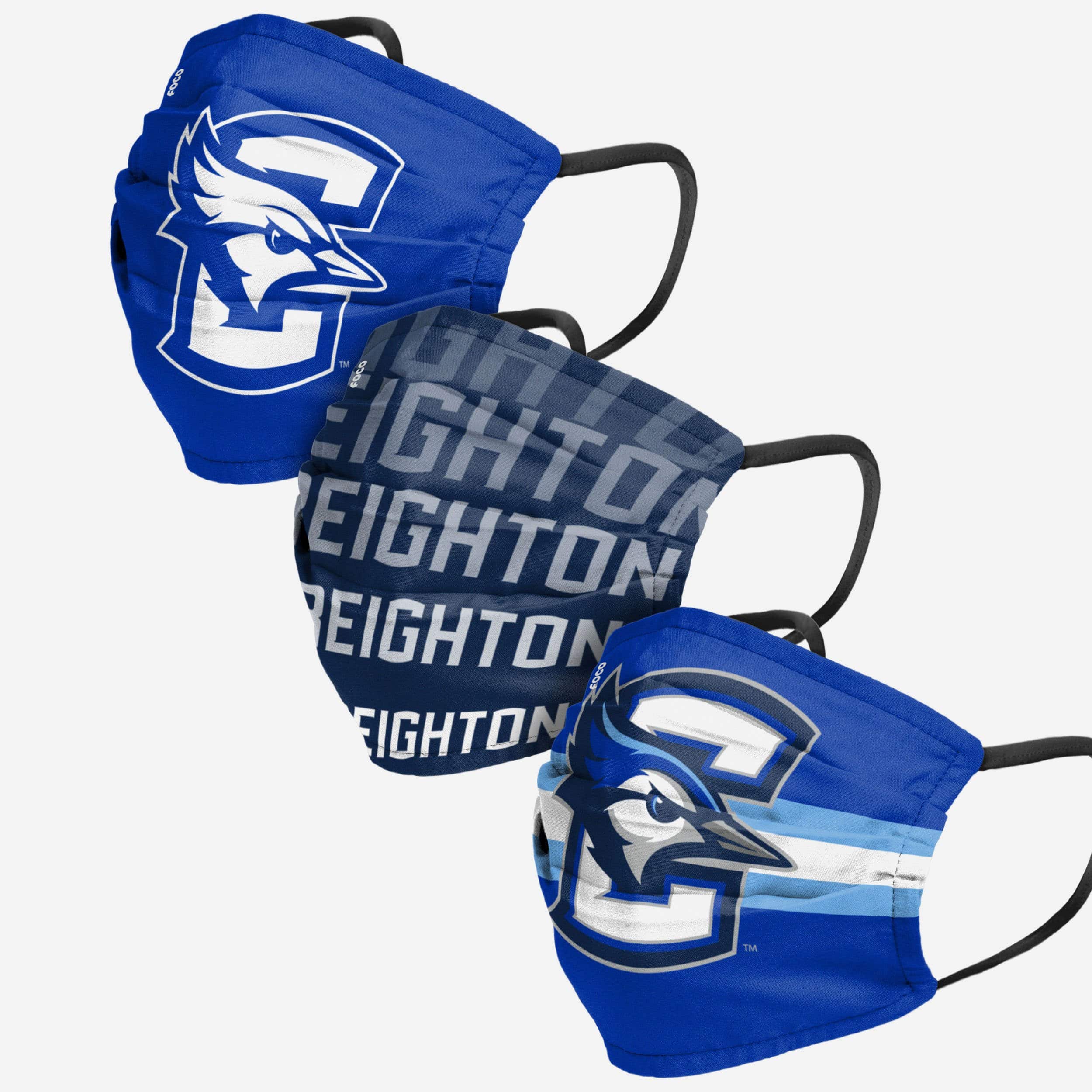 Creighton Bluejays Matchday 3 Pack Face Cover
