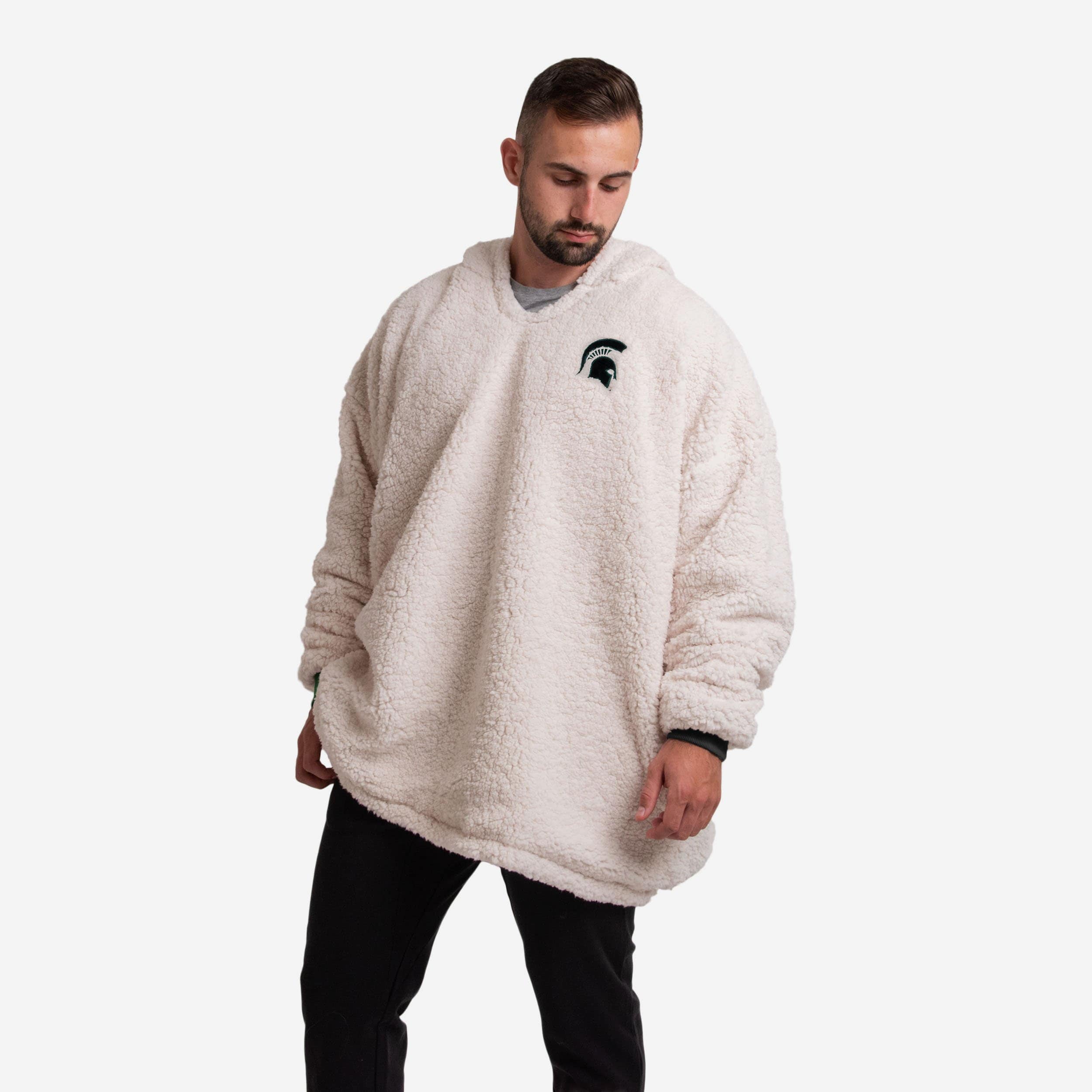 Michigan State Spartans Reversible Colorblock Hoodie - The Ultimate Fan Gear
