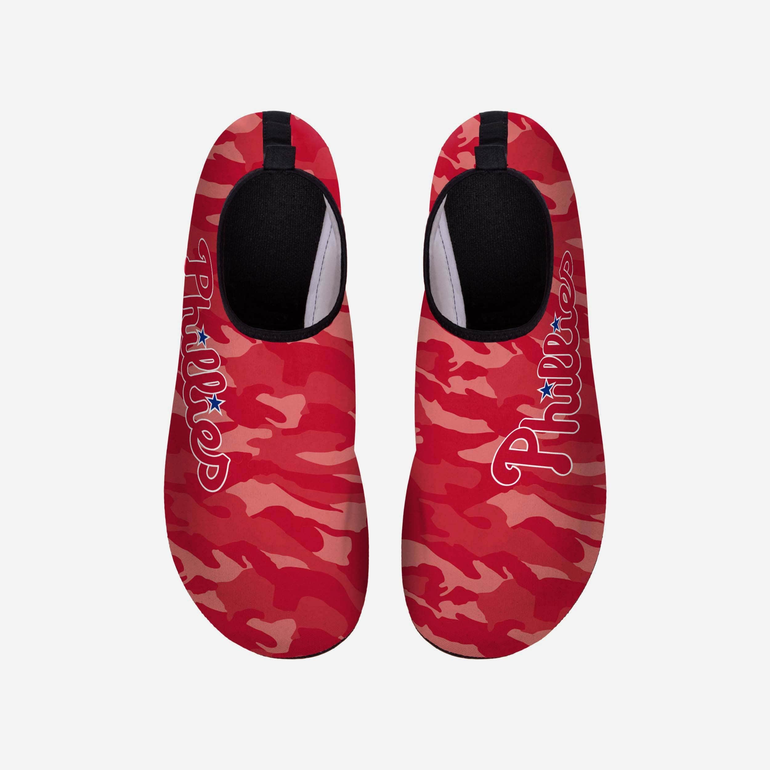 Philadelphia Phillies Camo Water Shoes - Stand Out at the Beach!