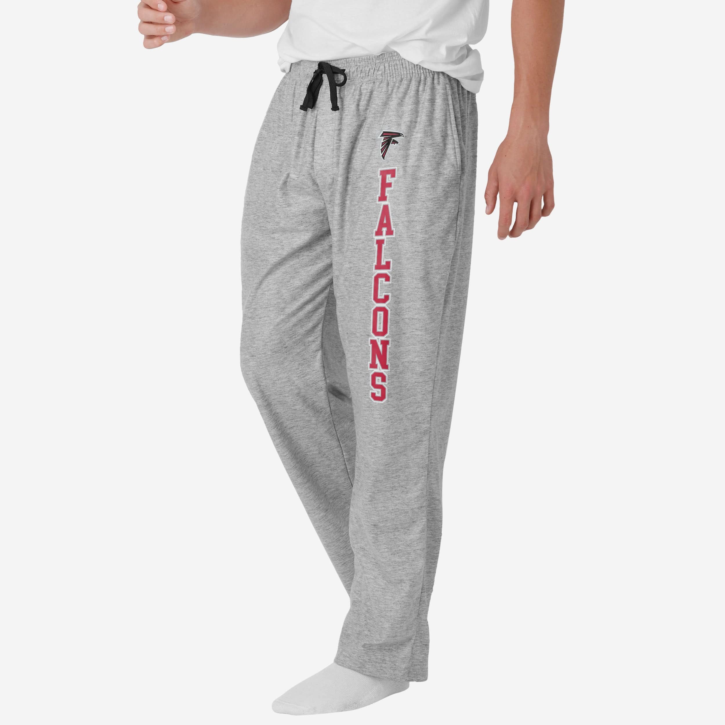 Atlanta Falcons Gray Athletic Lounge Pants - Comfortable Fandom Gear