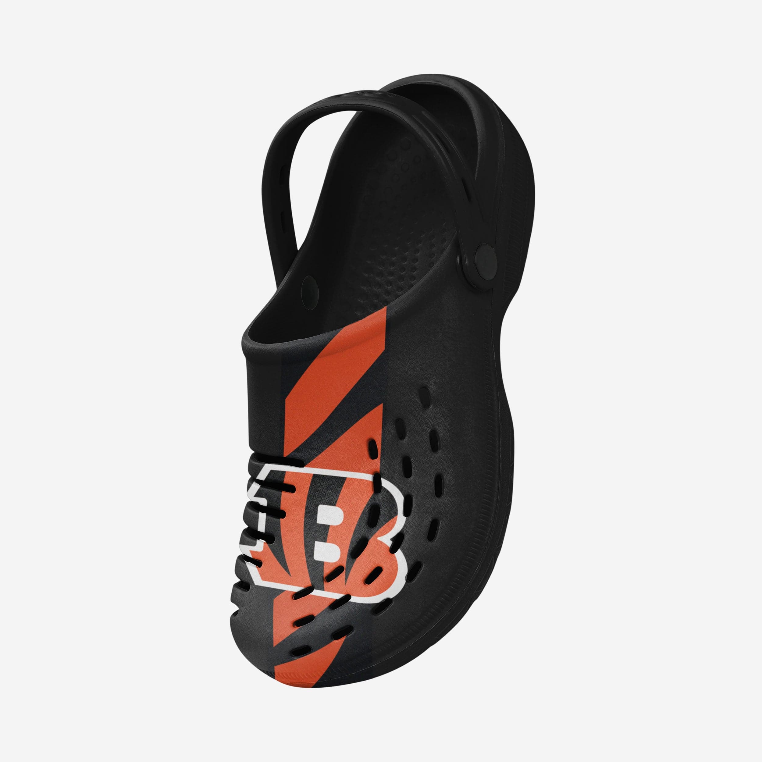 Cincinnati Bengals Team Stripe Clogs with Straps - Your Ultimate Sports Companion