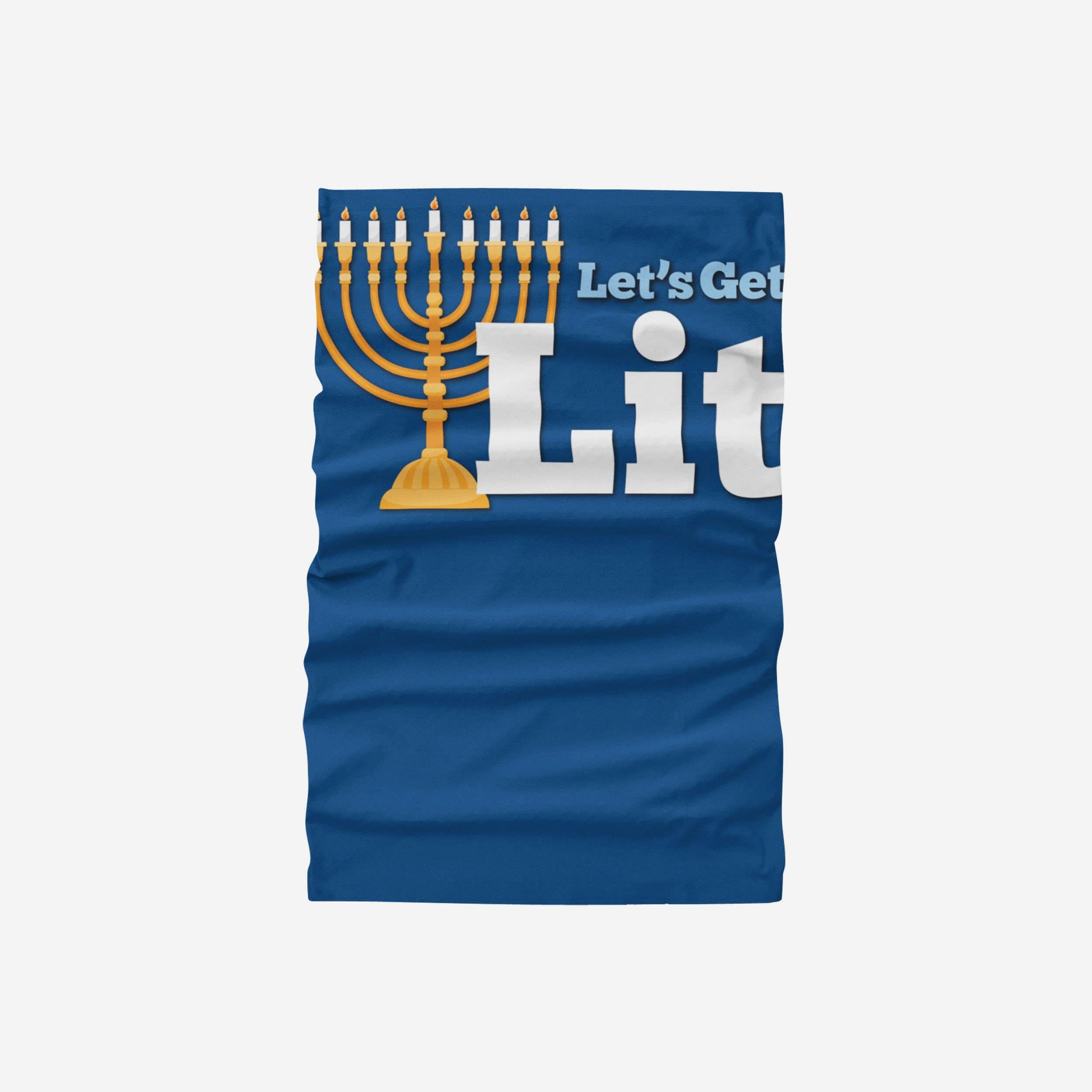 Let's Ignite the Hanukkah Spirit with This Gorgeous Gaiter Scarf