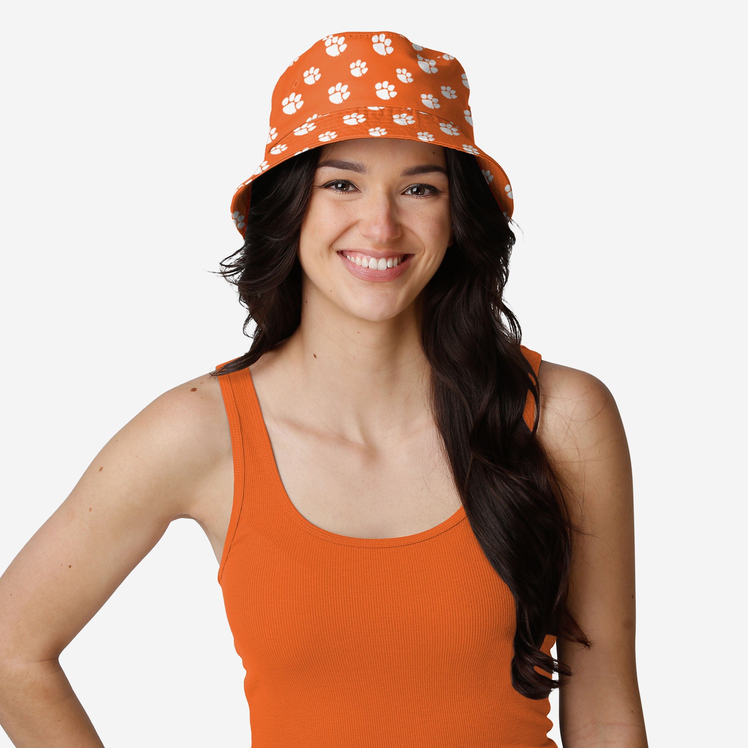 Clemson Tigers Mini Print Bucket Hat - A Must - Have for Fans!