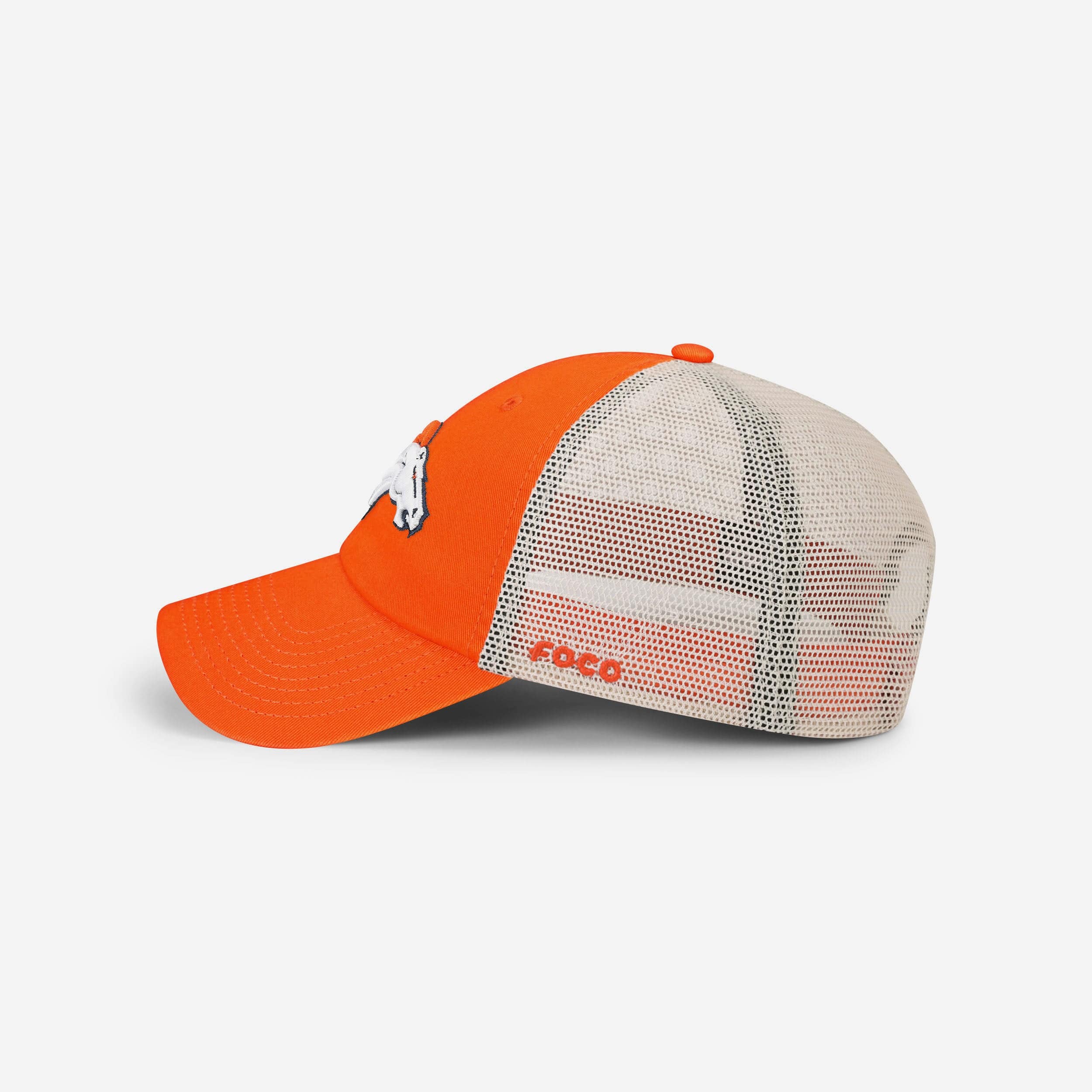 Denver Broncos Primary Logo Stylish Trucker Cap - Must - Have for Fans