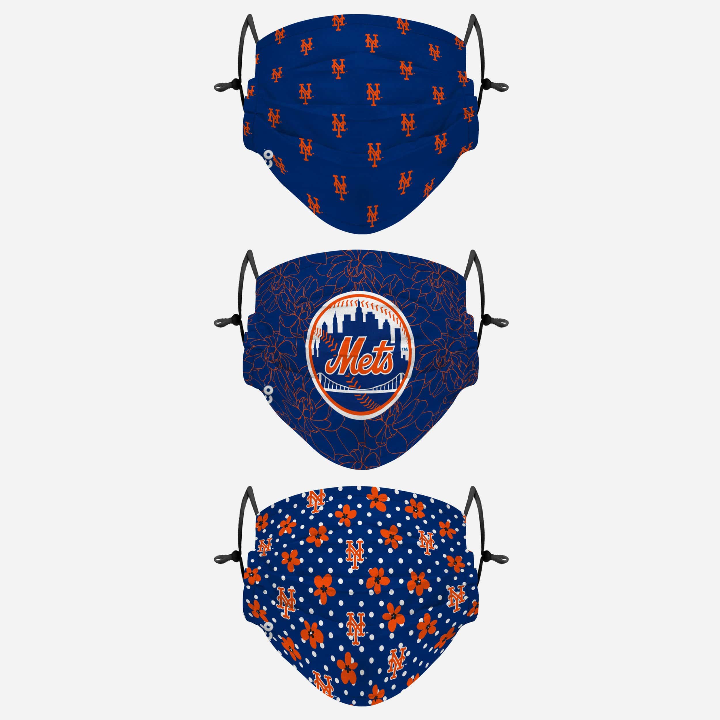 New York Mets Gameday Gardener 3 Pack Face Cover