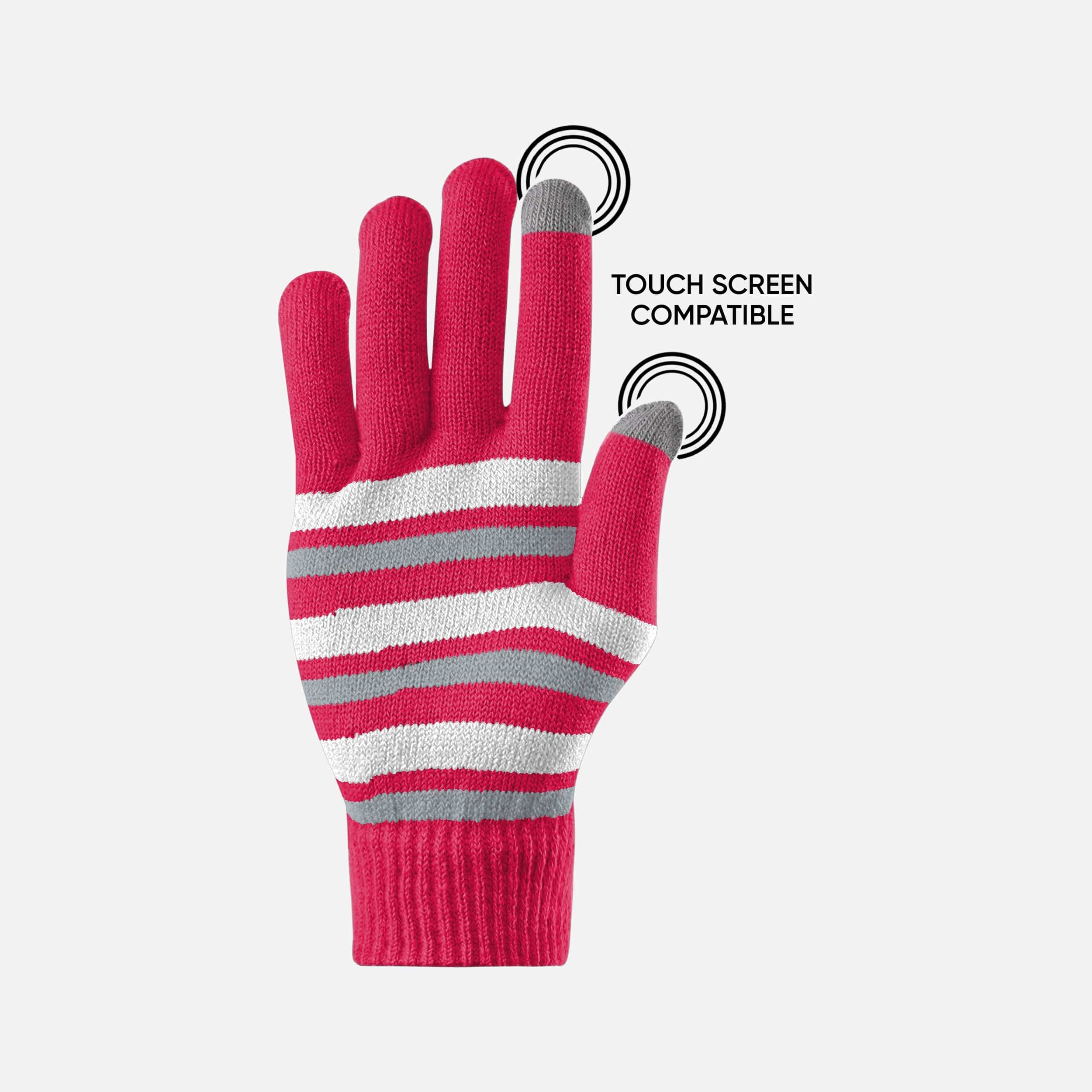 Ohio State Buckeyes Stylish Stretch Gloves for Game Day