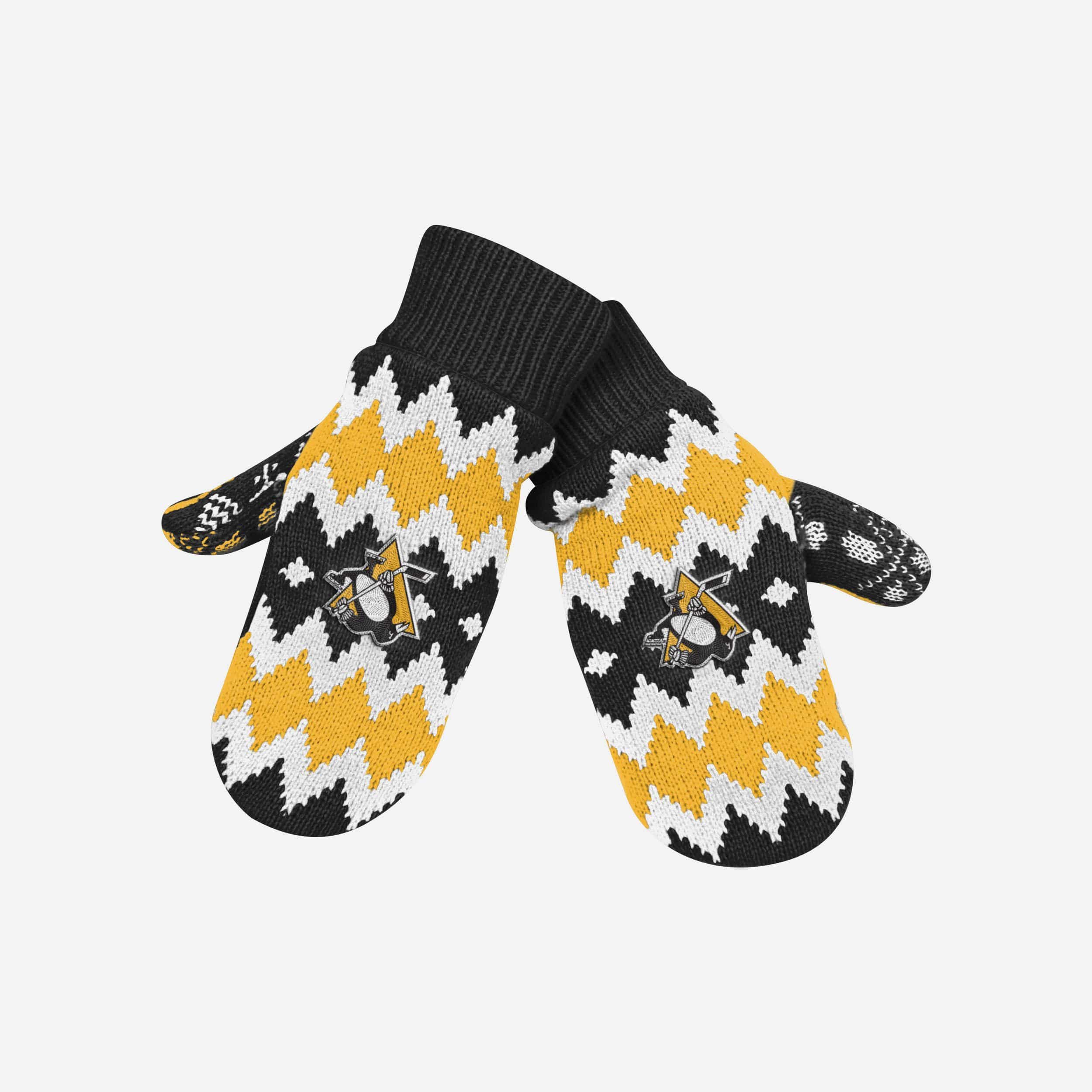 Stylish Pittsburgh Penguins Mittens for Fans