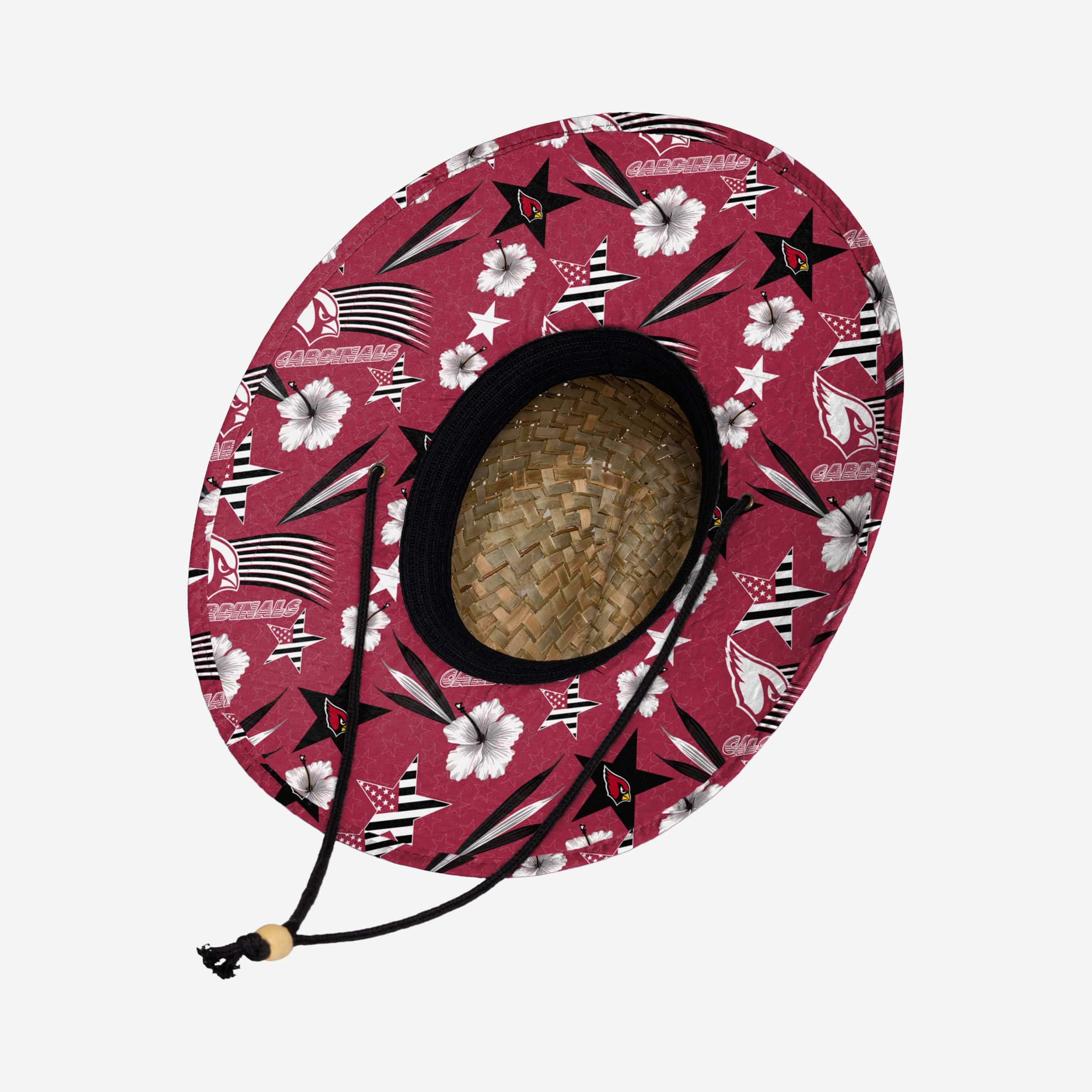 Sizzlin' Arizona Cardinals Americana Straw Hat - Summer Must-Have!