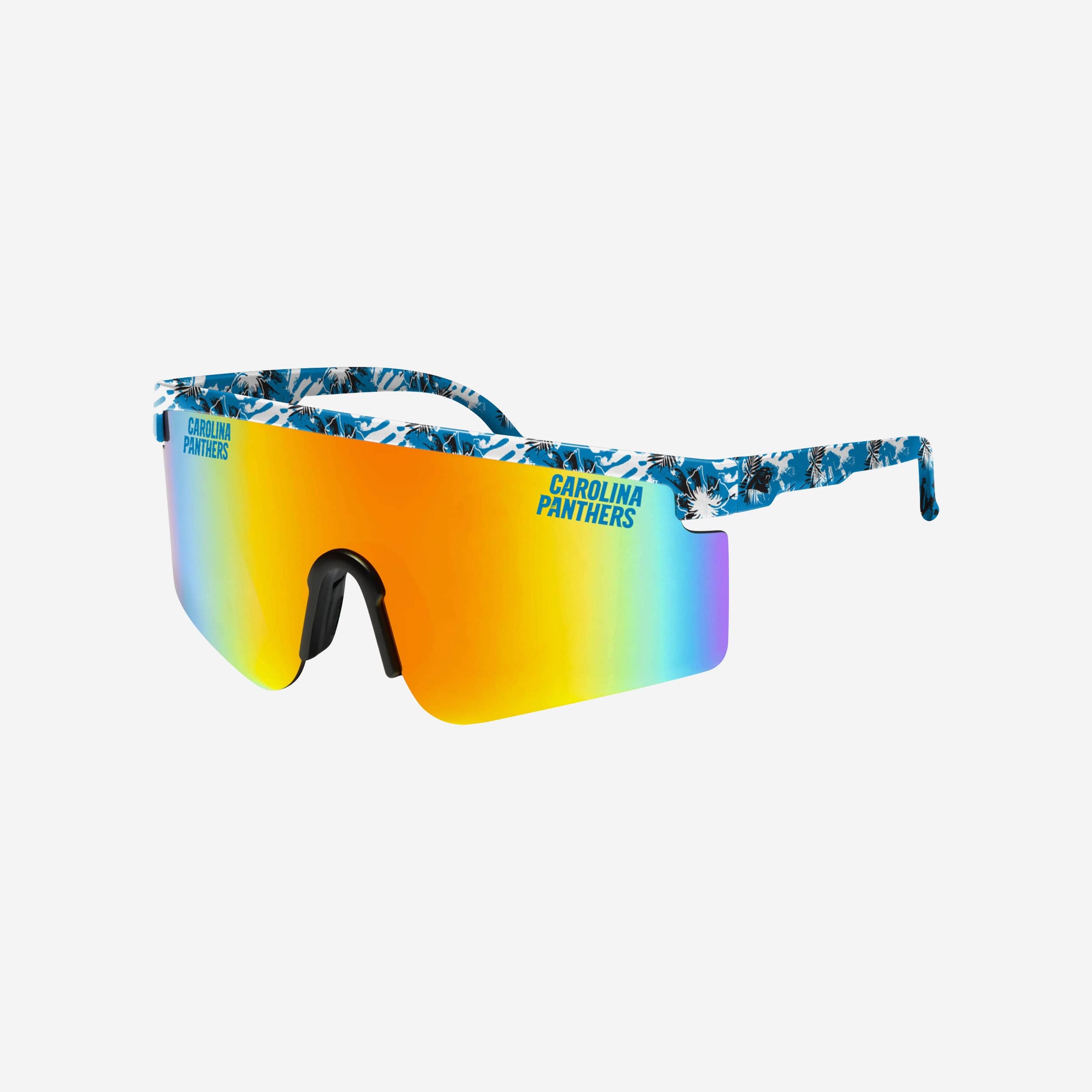 Carolina Panthers Stylish Floral Large Frame Sunglasses