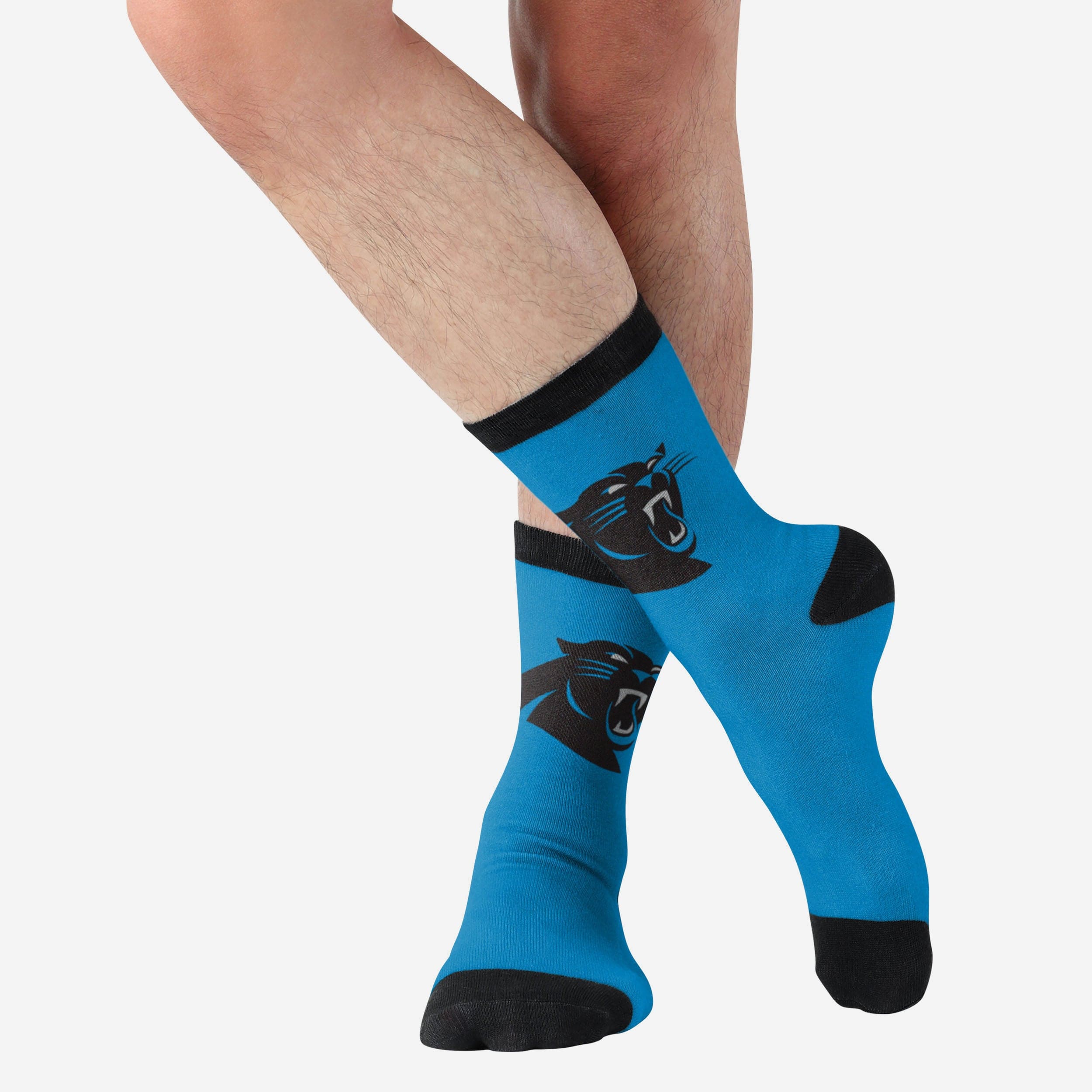 Carolina Panthers Exciting Primetime Socks