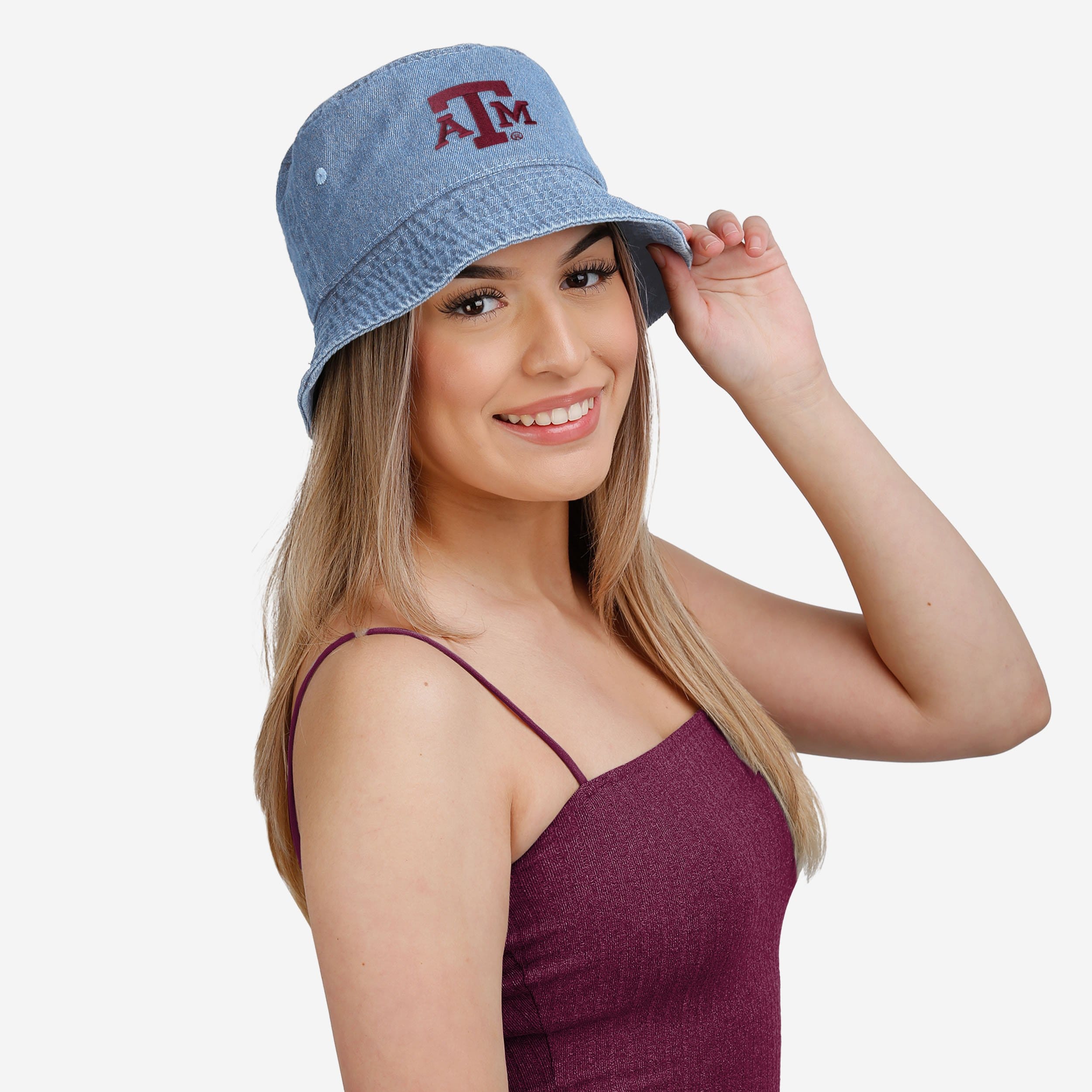Texas A&M Aggies Stylish Denim Bucket Hat