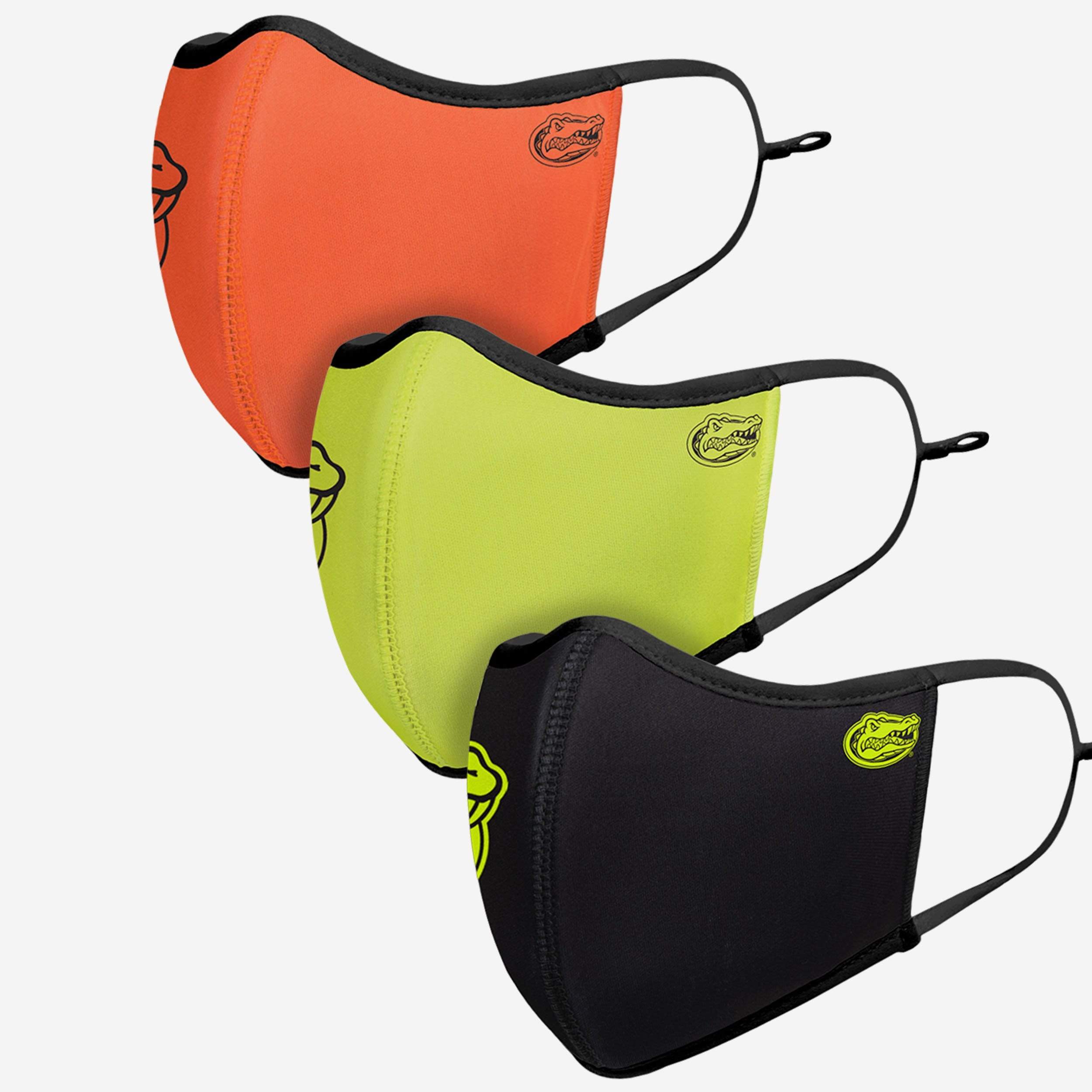 Florida Gators Highlights 3-Pack Sporty Face Covers