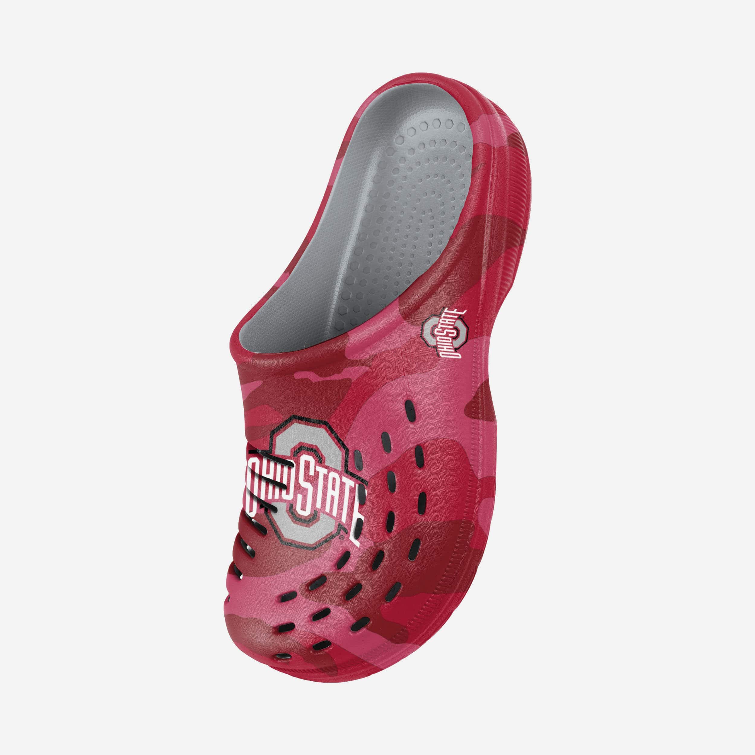 Ohio State Buckeyes Tonal Camo Clogs - Show Your Fandom!