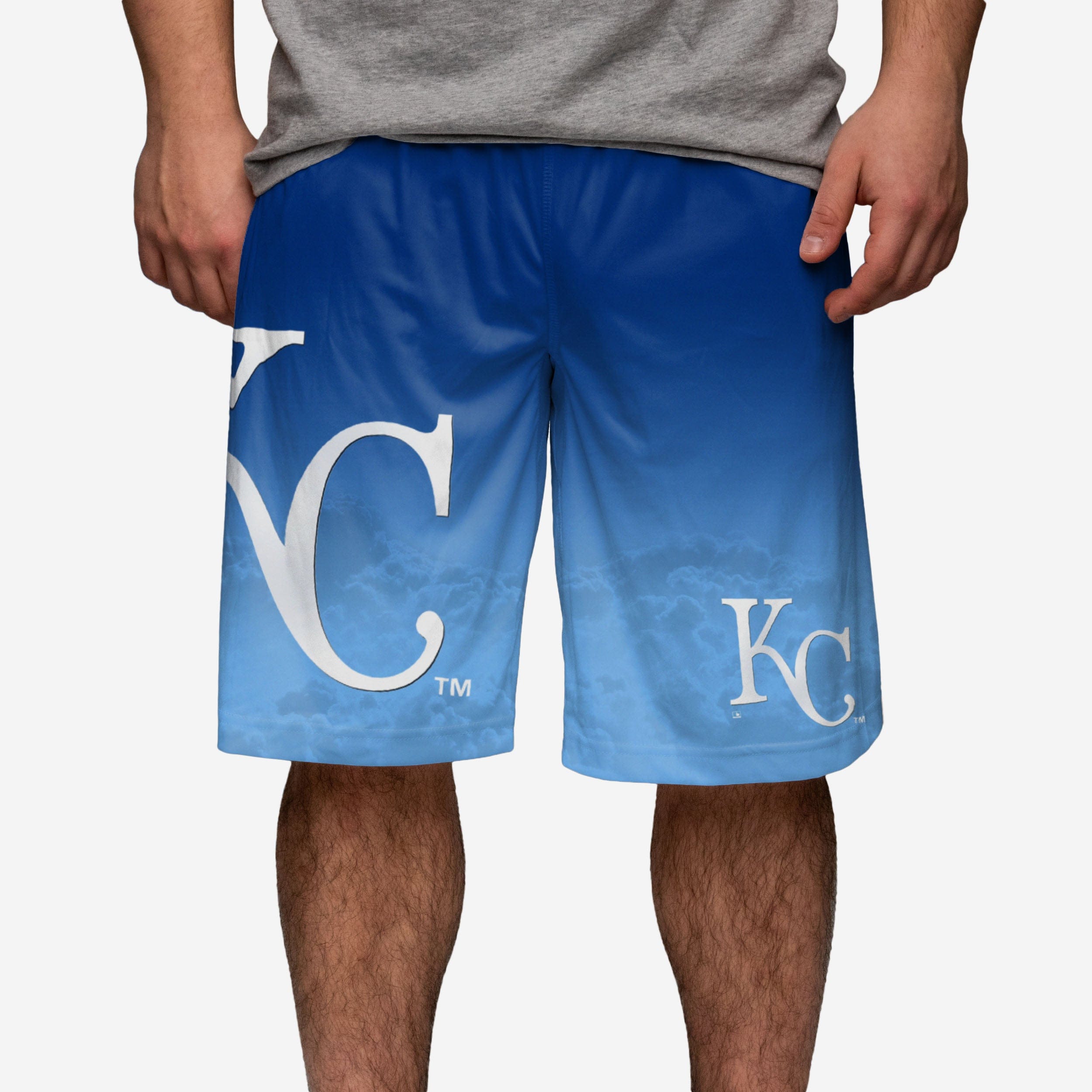 Kansas City Royals Gradient Big Logo Training Shorts - Show Your Fandom!