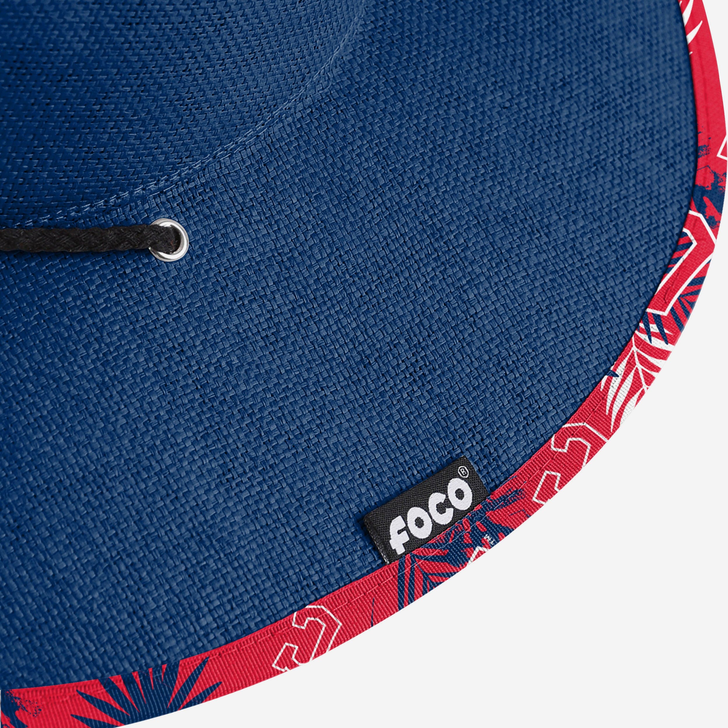 Cleveland Guardians Stylish Team Color Straw Hat