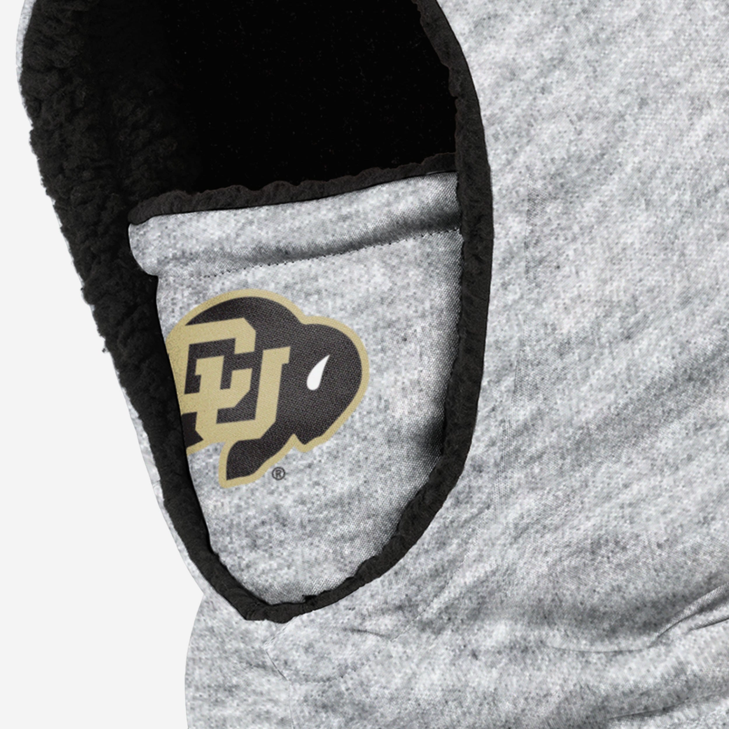 Colorado Buffaloes Heather Grey Big Logo Hooded Gaiter - Your Ultimate Cold-Weather Companion