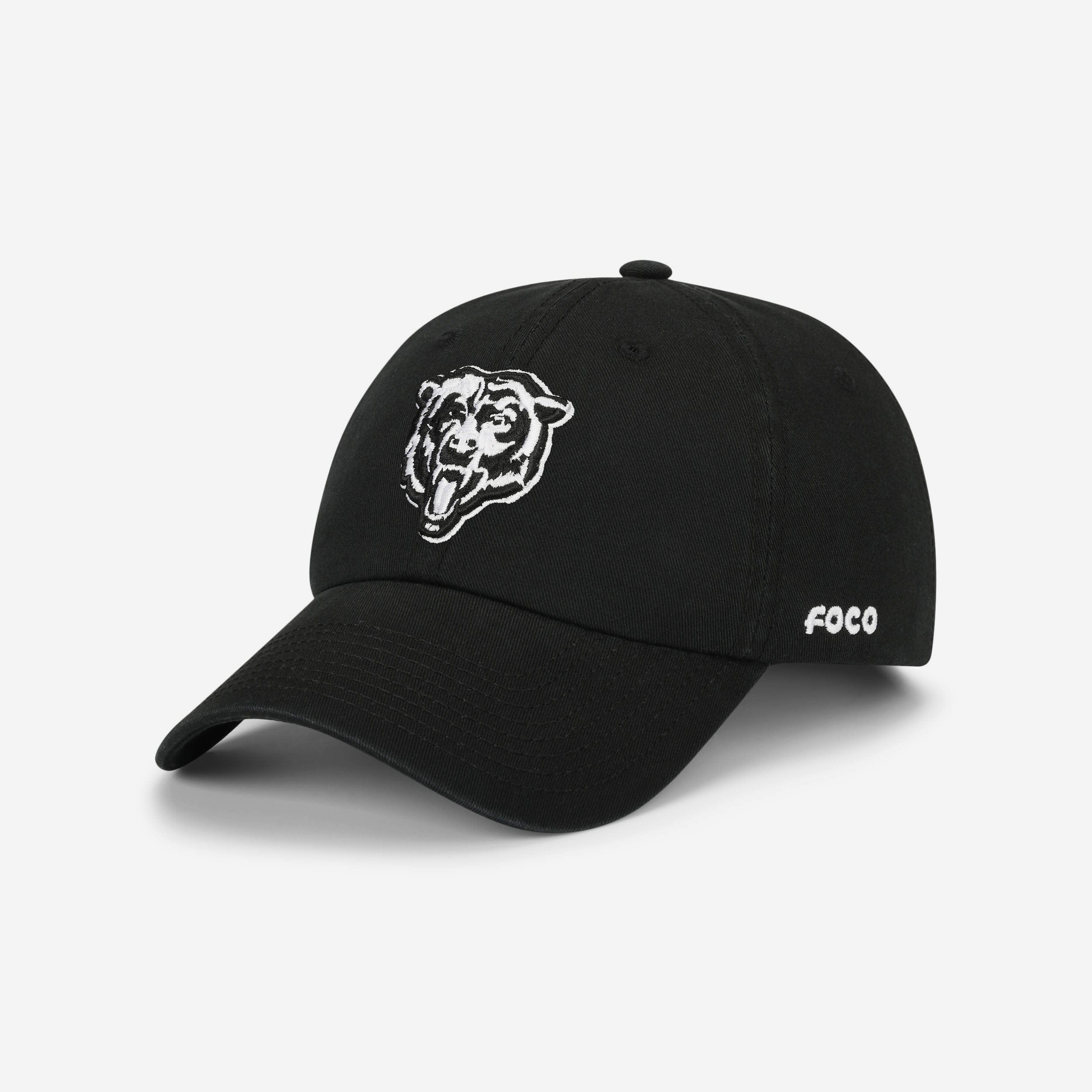 Chicago Bears Iconic Black & White Casual Cap - A Must-Have for Fans!