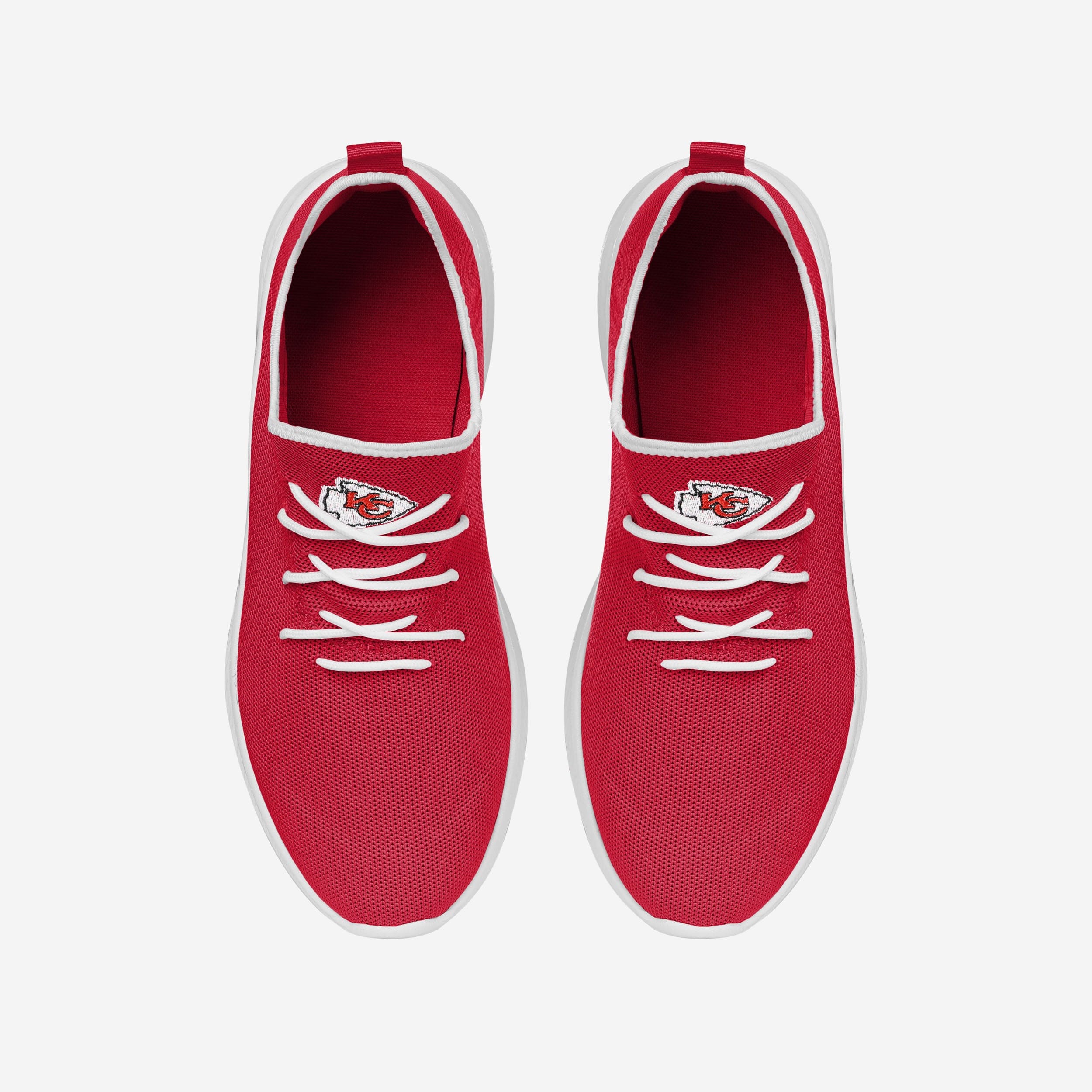 Kansas City Chiefs Stylish Team Color Sneakers