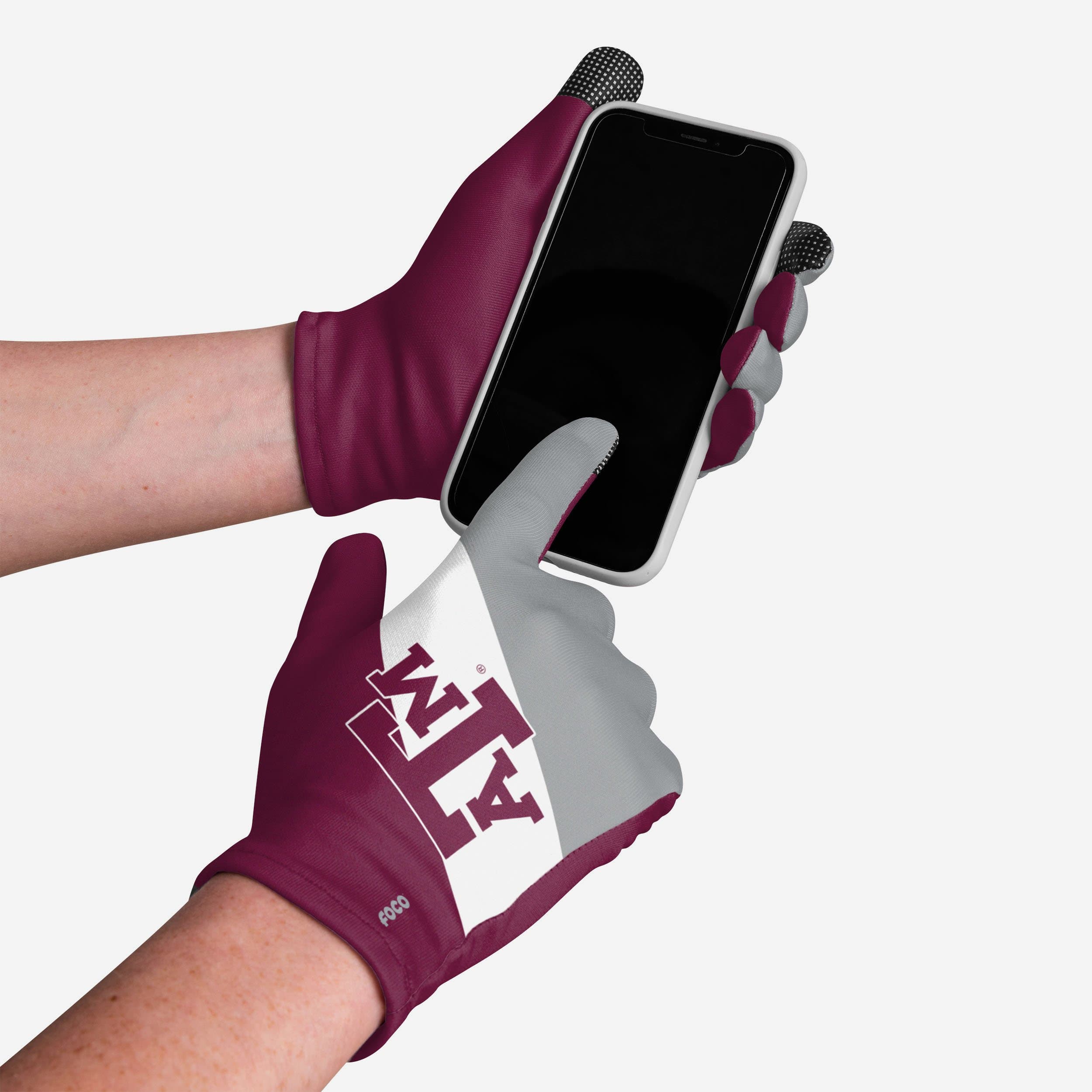 Texas A&M Aggies 2-Pack Reusable Stretch Gloves - Show Your Team Spirit!