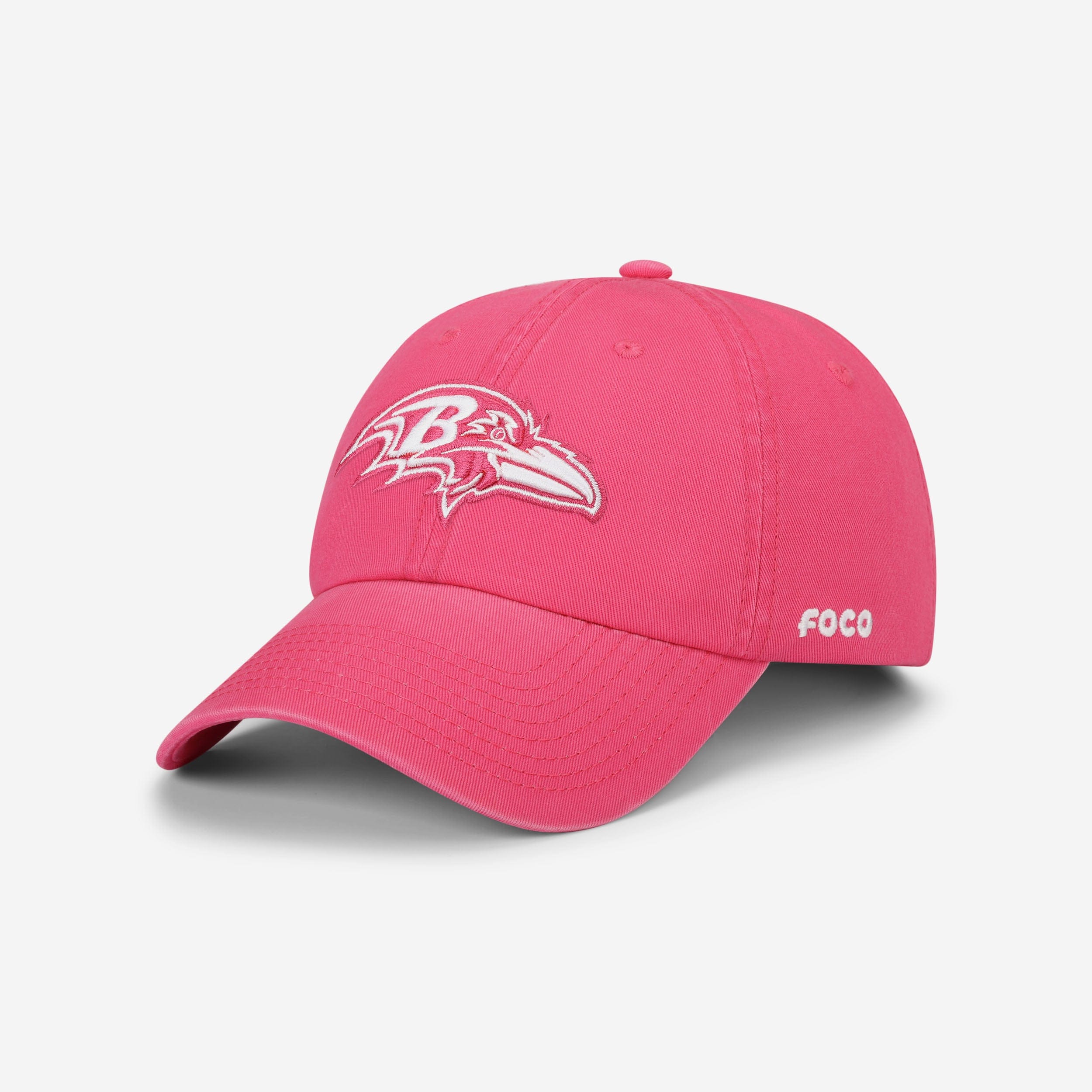 Baltimore Ravens Magenta & White Fan-Favorite Casual Cap