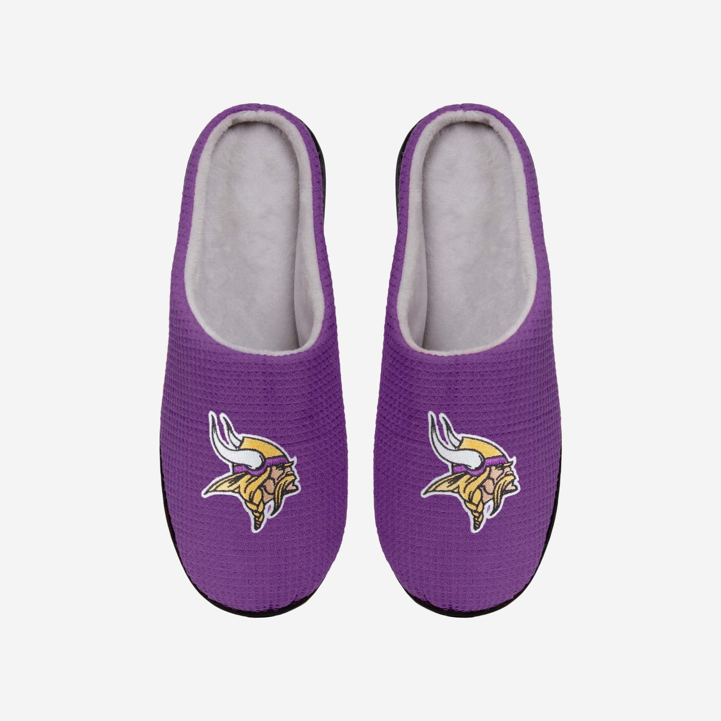 Minnesota Vikings Dreamy Memory Foam Slide Slippers