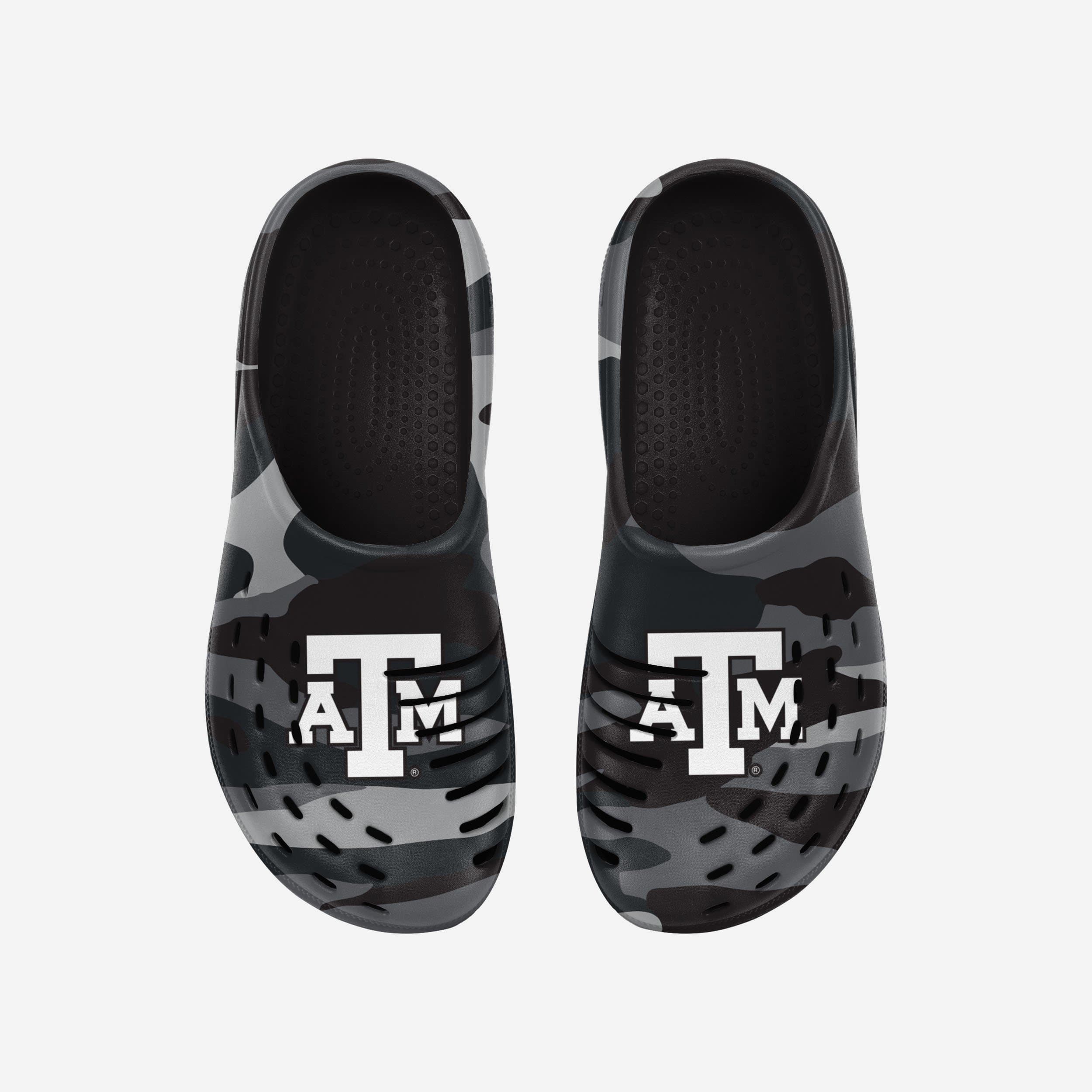 Texas A&M Aggies Tonal Camo Clogs - Show Your Fandom!