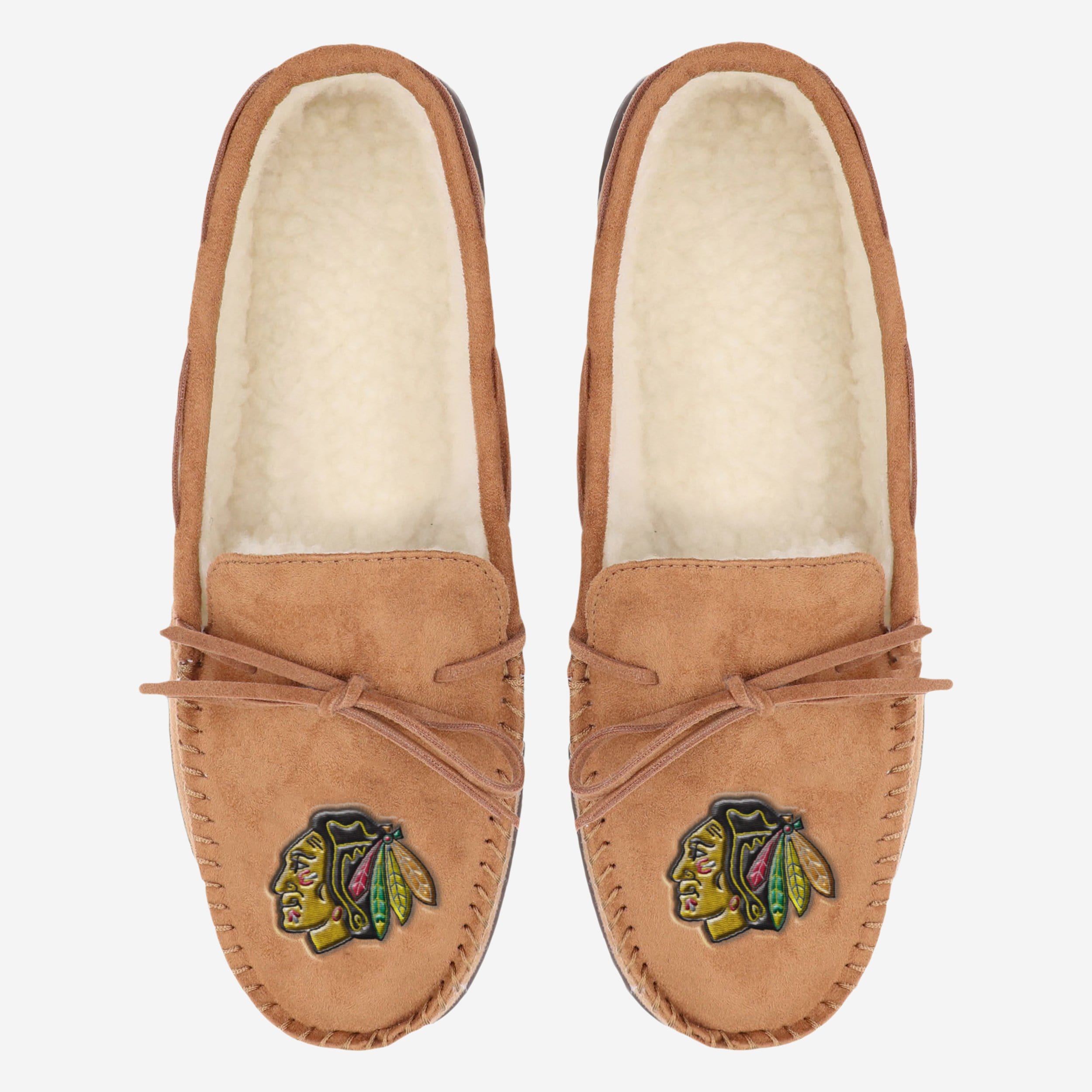 Chicago Blackhawks Ultimate Moccasin Slippers