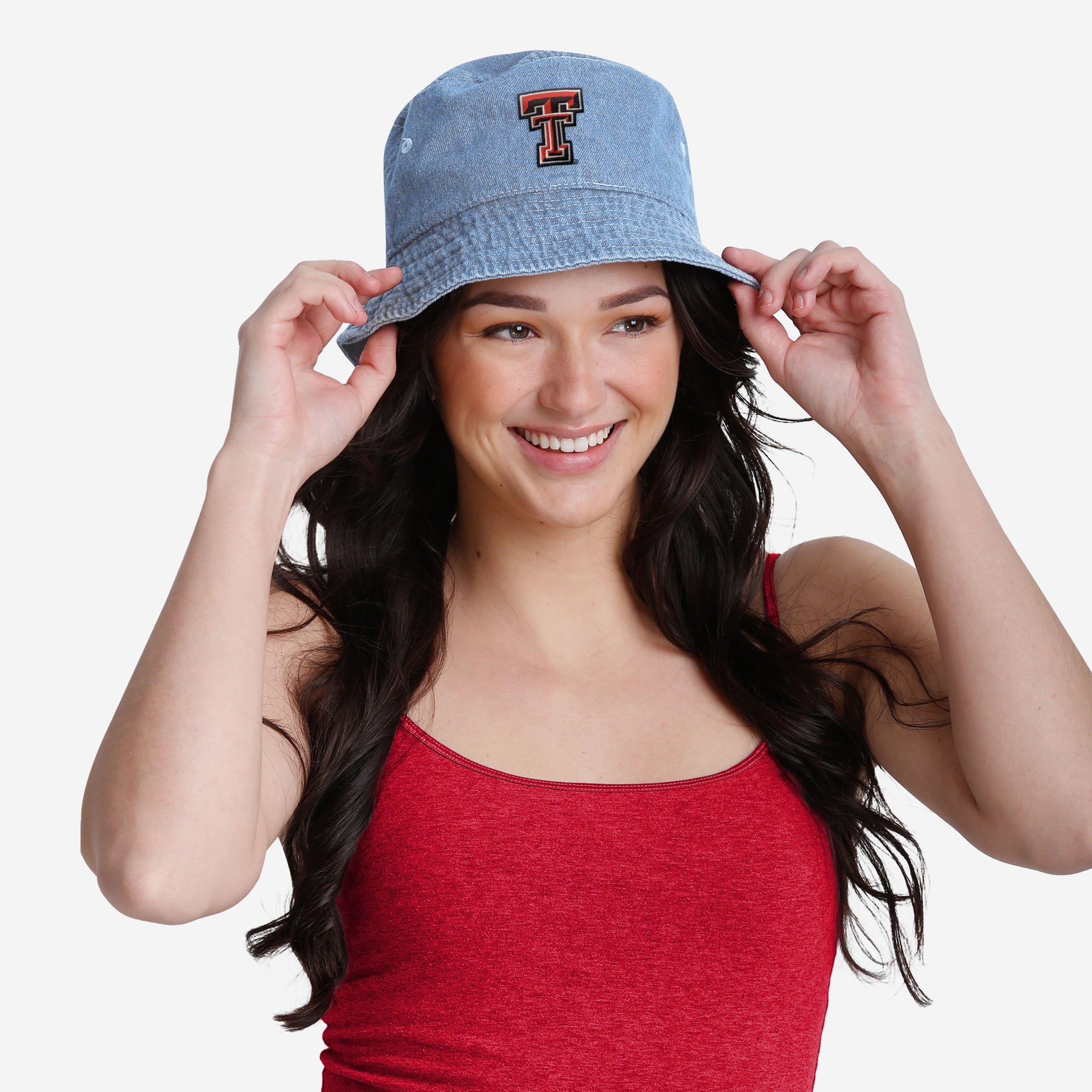 Texas Tech Red Raiders Stylish Denim Bucket Hat