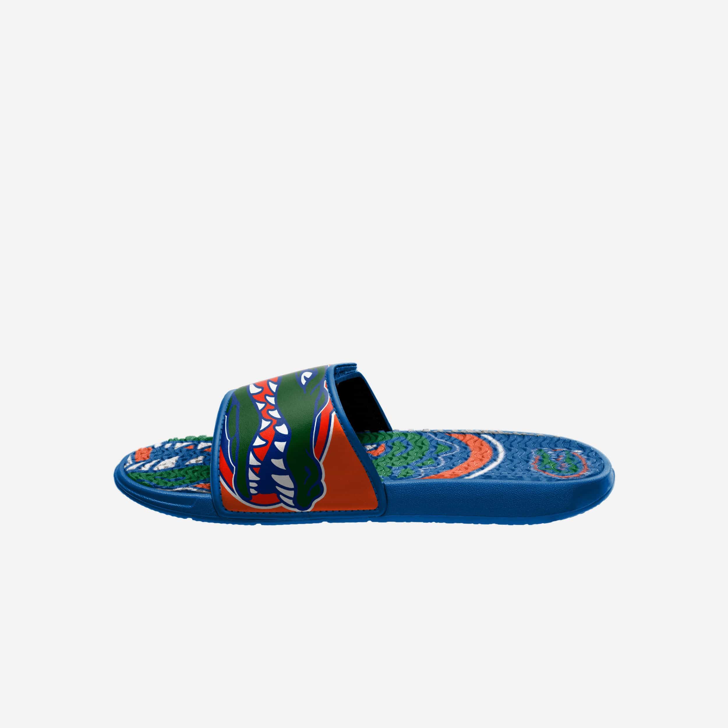 Florida Gators Colorblock Big Logo Gel Slides - Show Your Team Spirit!