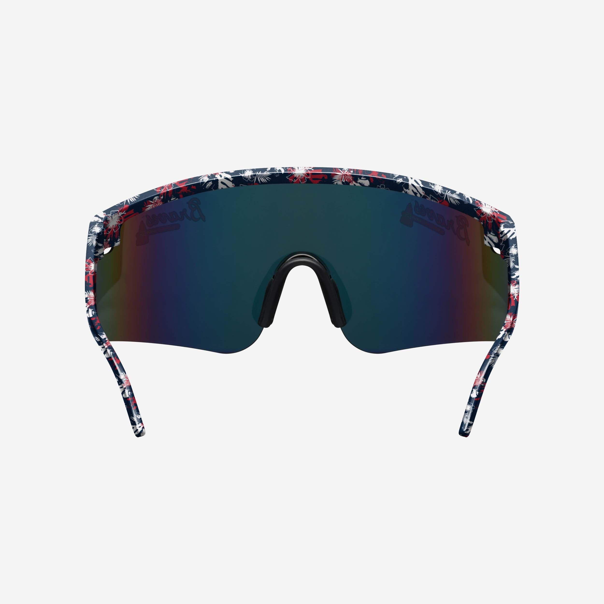 Stylish Atlanta Braves Floral Large Frame Sunglasses