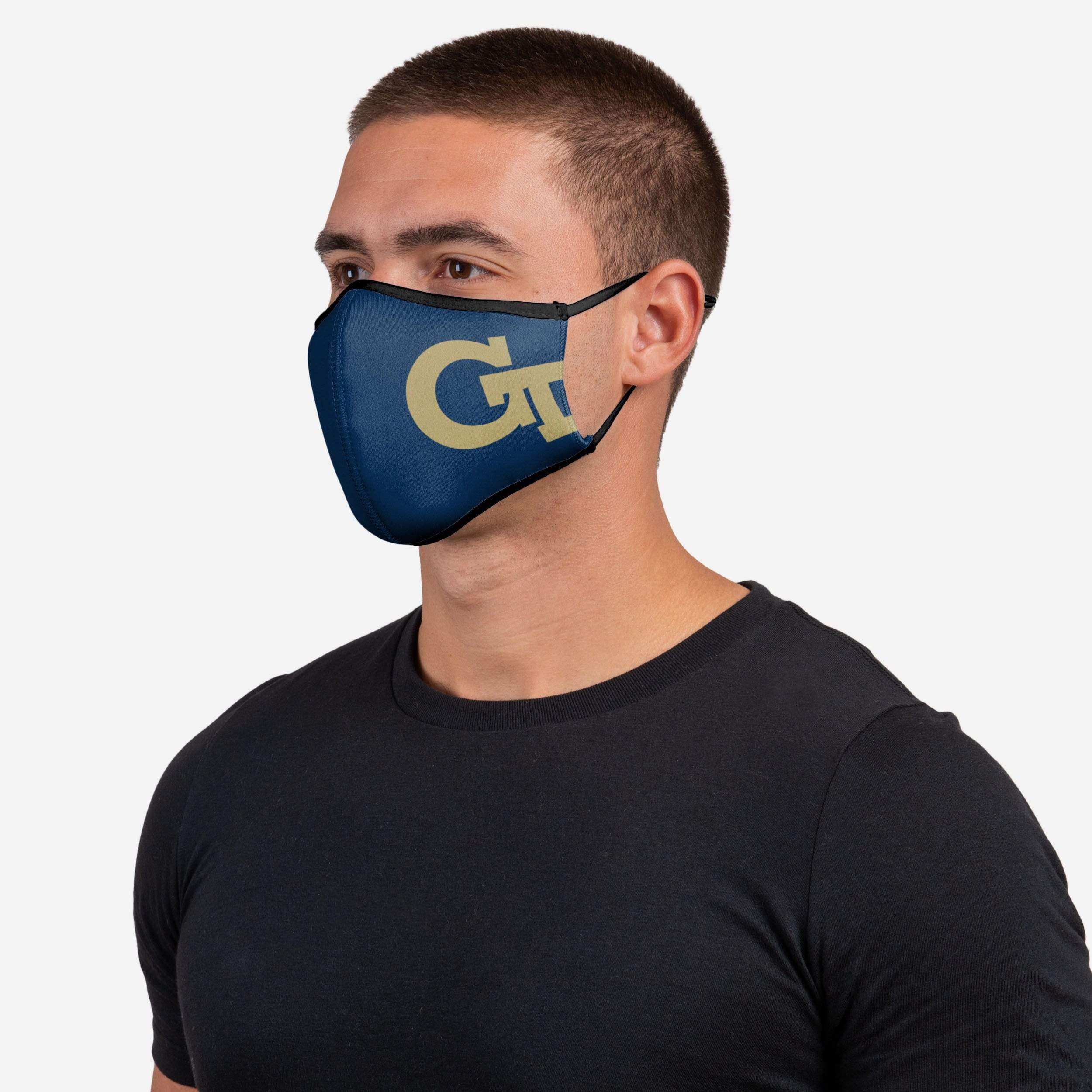 Georgia Tech Yellow Jackets 3-Pack Sports Face Covers - Show Your Team Spirit!