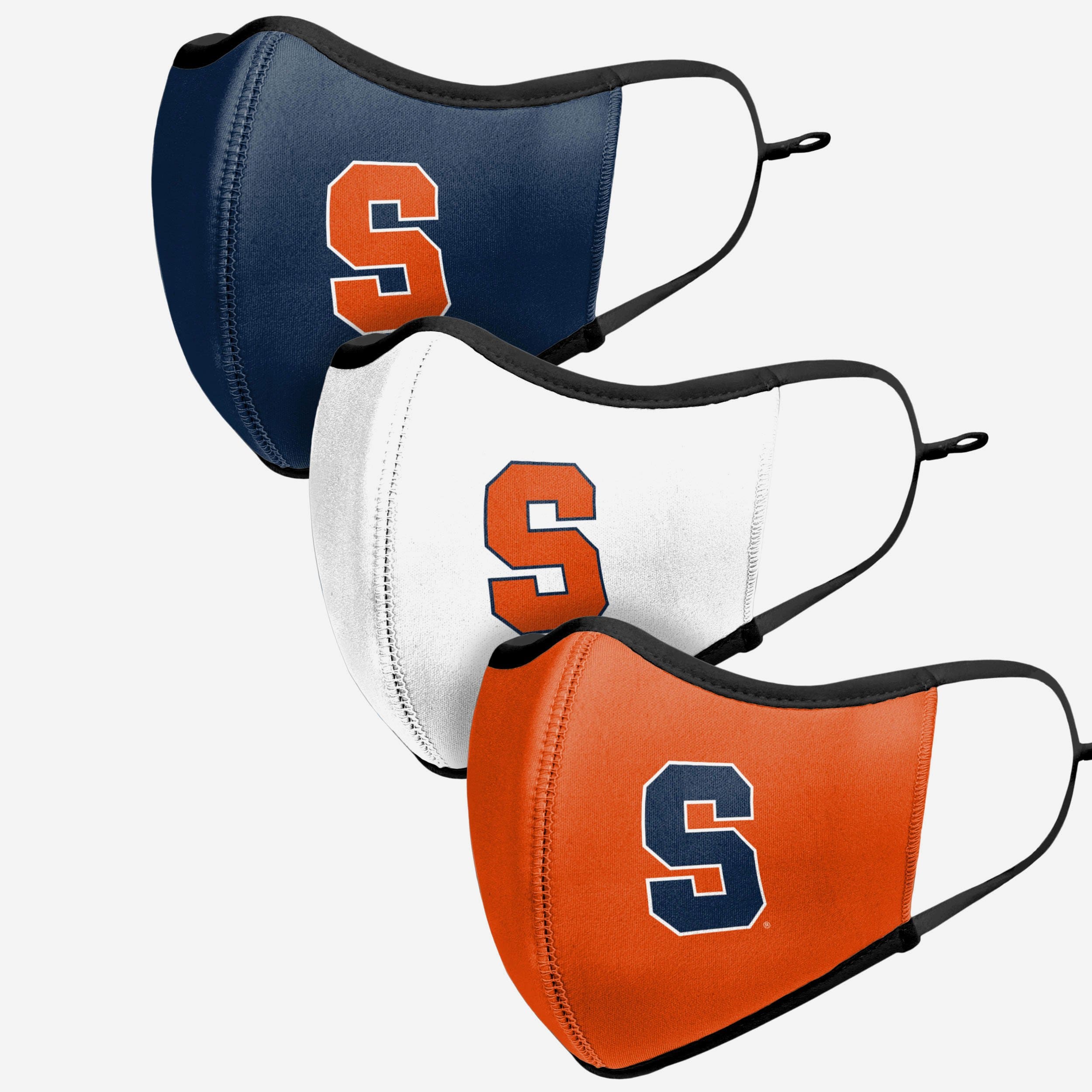 Syracuse Orange Sport 3-Pack Face Cover - Show Your Team Spirit!