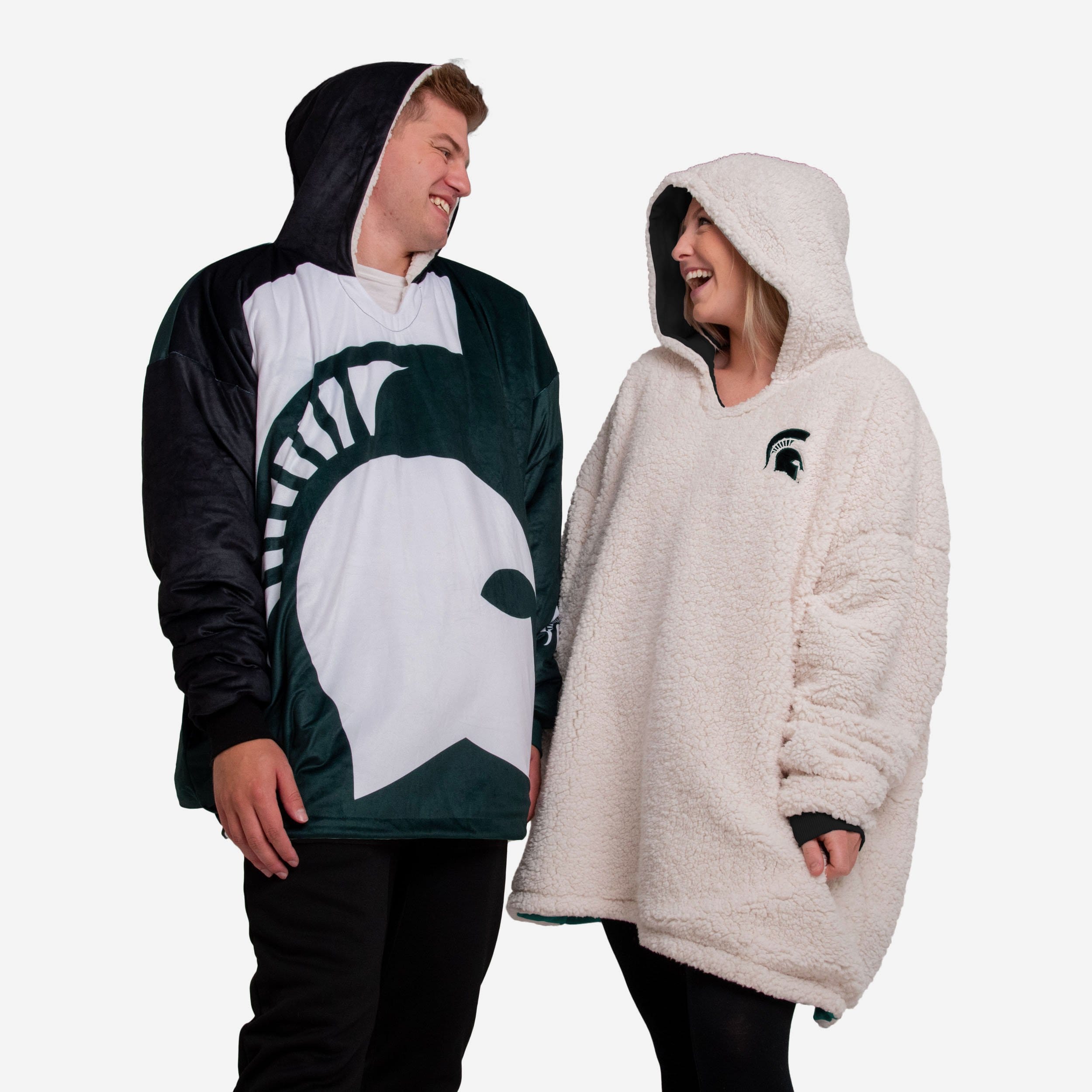 Michigan State Spartans Reversible Colorblock Hoodie - The Ultimate Fan Gear